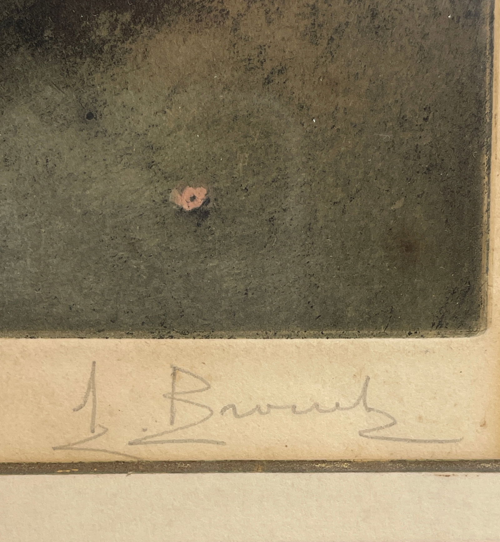 Auguste Brouet L/E Color Etching Ballet Dancer, c.1900s - 5