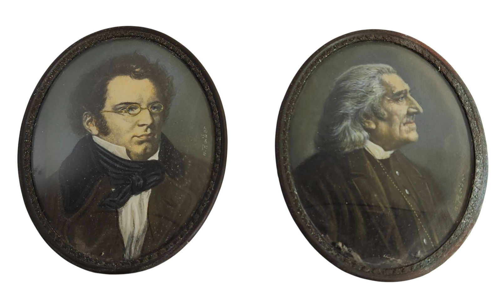 (2) 19th Century Portrait Miniature of Gentleman (1 of 5)