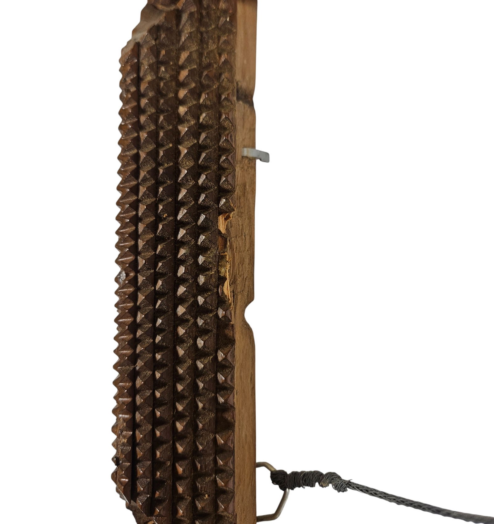 19th Century Tramp Art Frame - 4