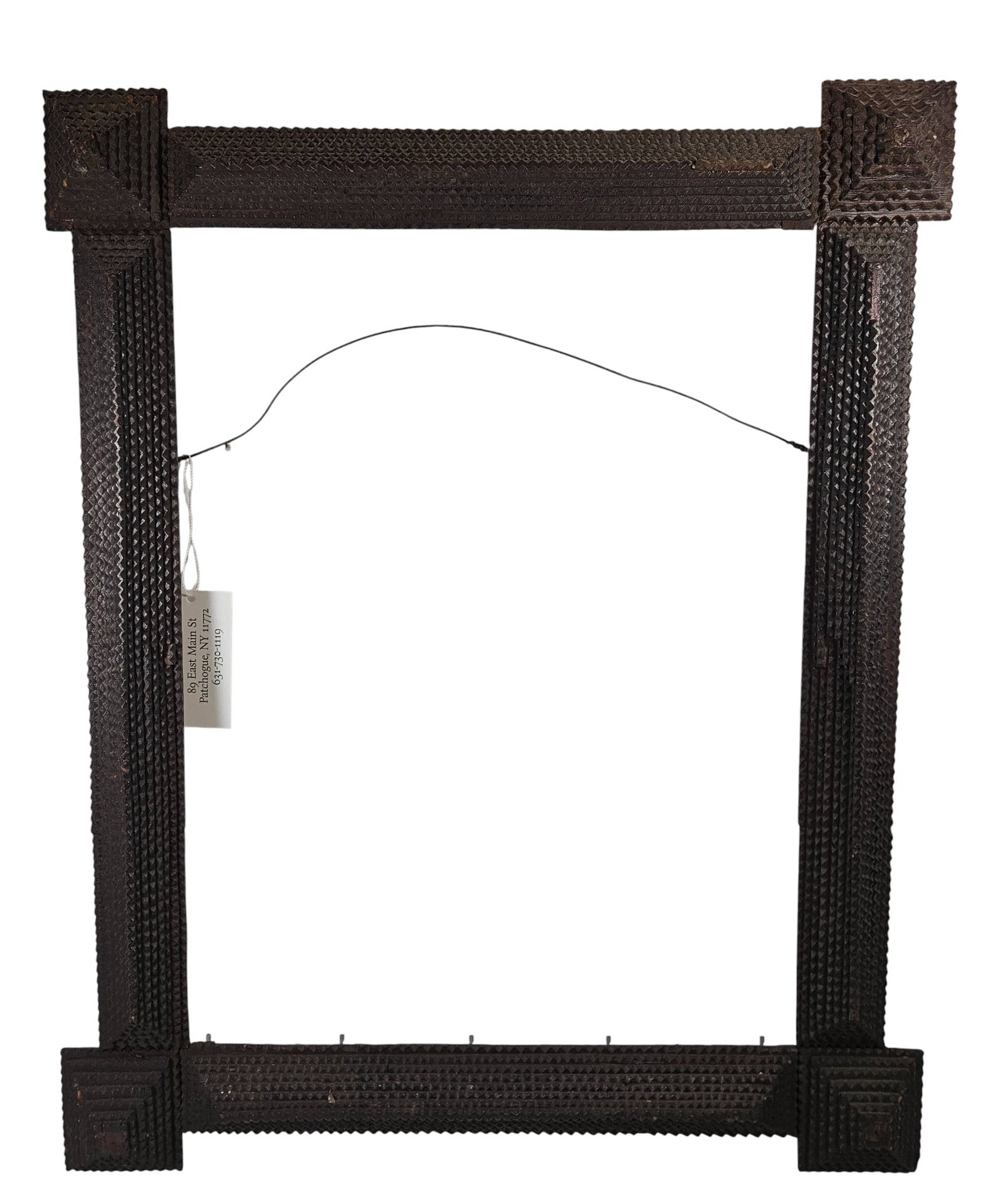 19th Century Tramp Art Frame (1 of 3)