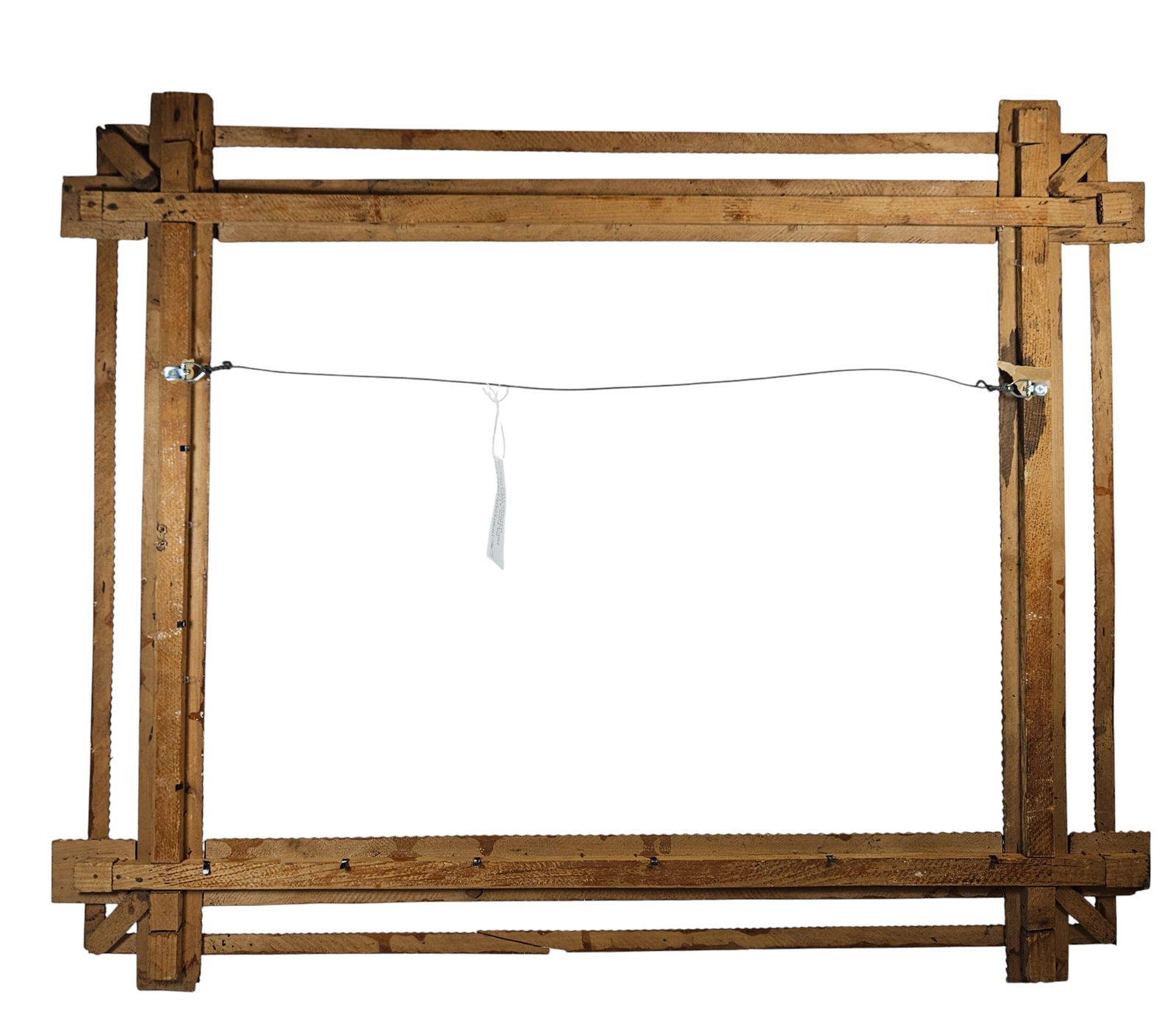 19th Century Tramp Art Frame - 2