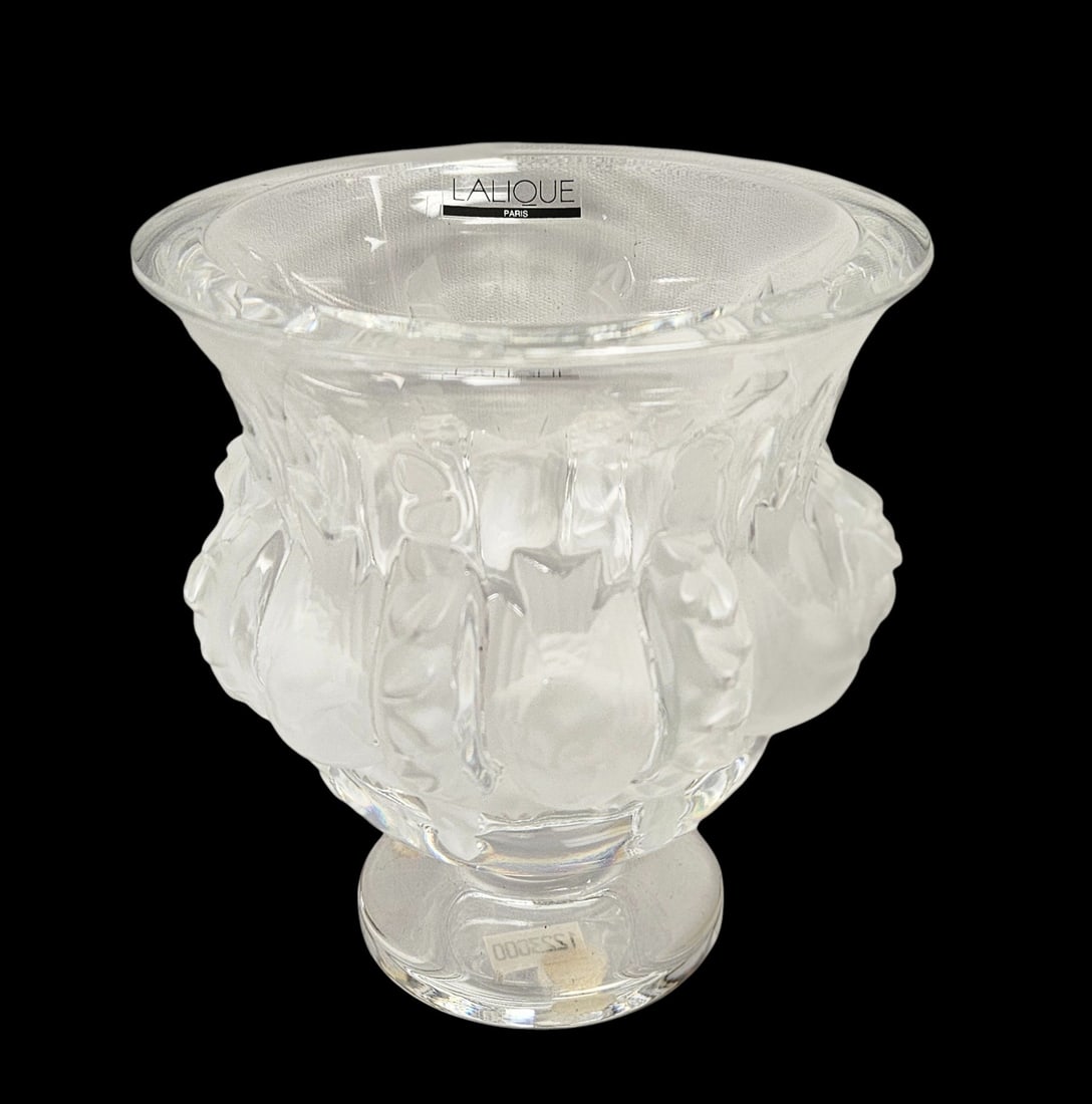Lalique Crystal Dampierre Vase (1 of 8)
