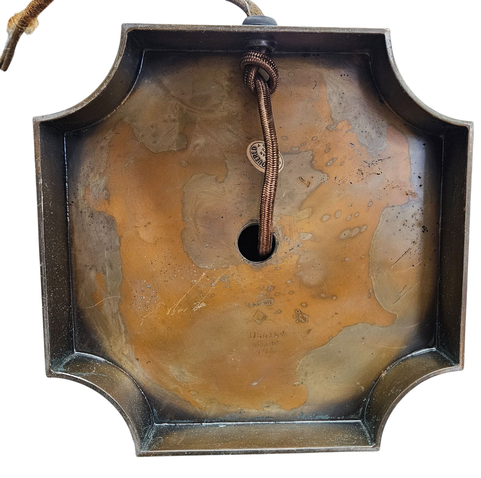 Signed Pairpoint Reverse Painted Lamp - 7