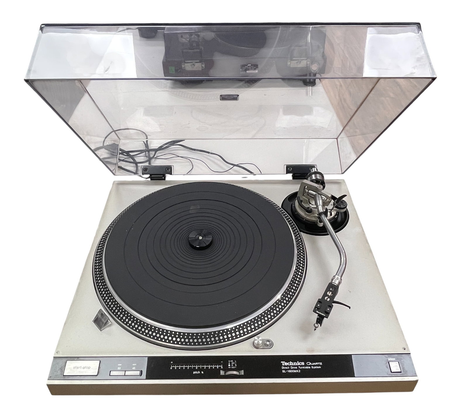Technics Quartz Direct Drive SL-1800 Mk2 Turntable (1 of 8)