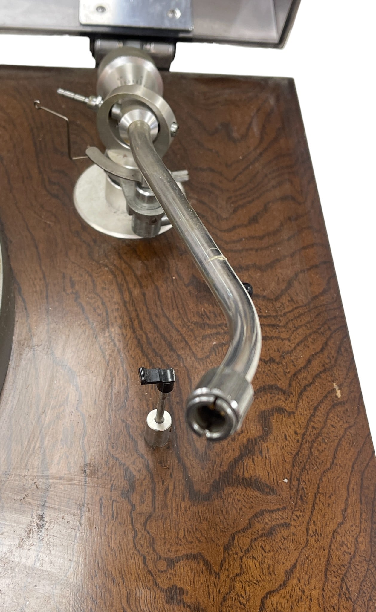 JVC JL-B44 2 Speed, Direct Drive Turntable, Walnut Base - 3