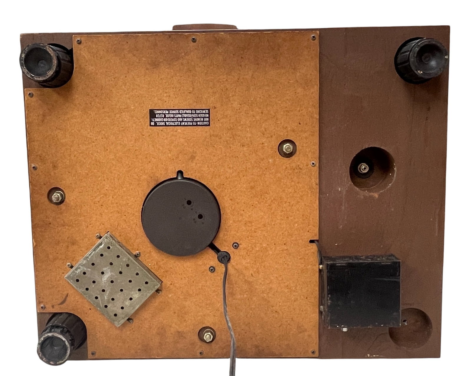 JVC JL-B44 2 Speed, Direct Drive Turntable, Walnut Base - 5