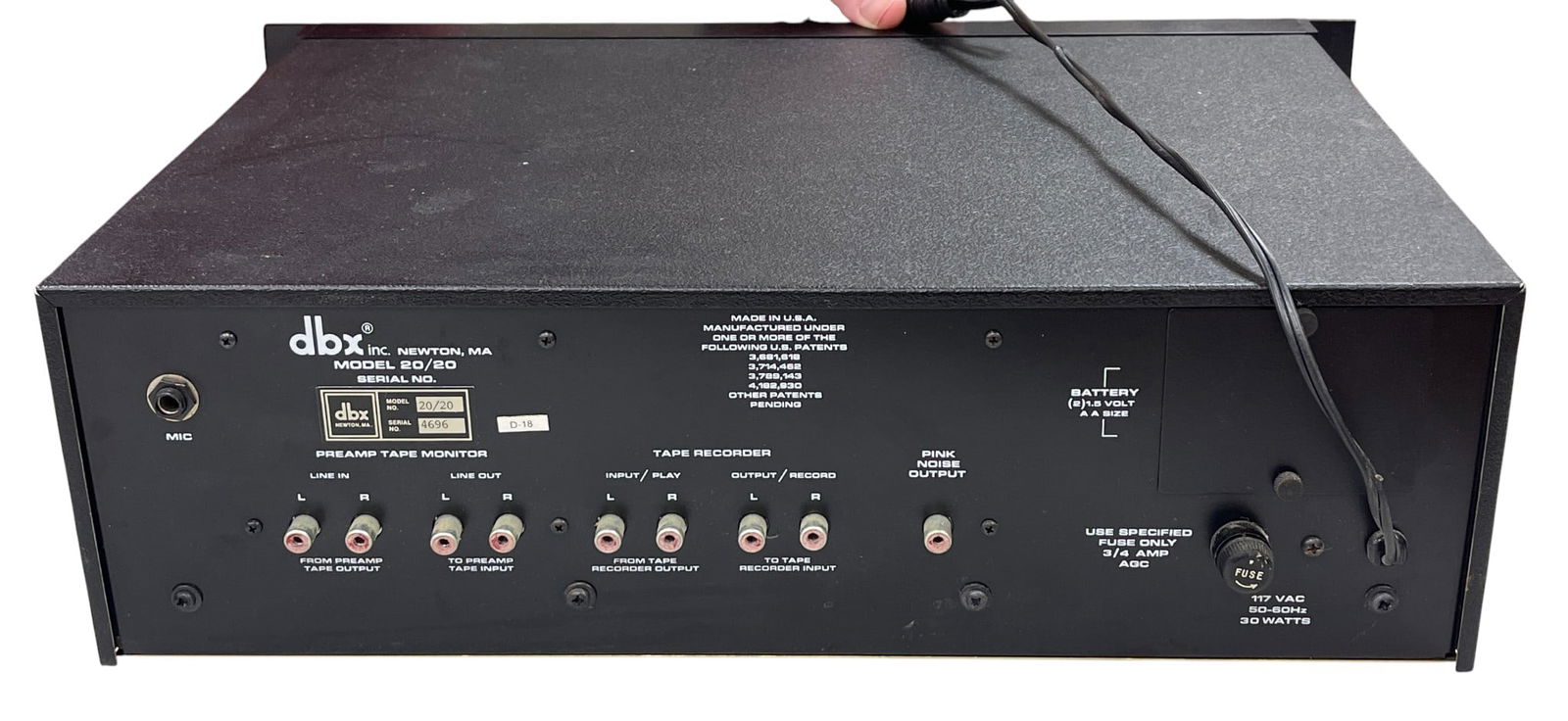 DBX Model 20/20 Computerized Equalizer Analyzer - 4