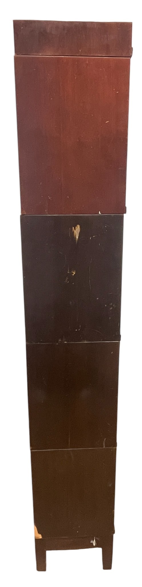 (4) Stack Globe Wernicke Mahogany Barrister Bookcase - 4