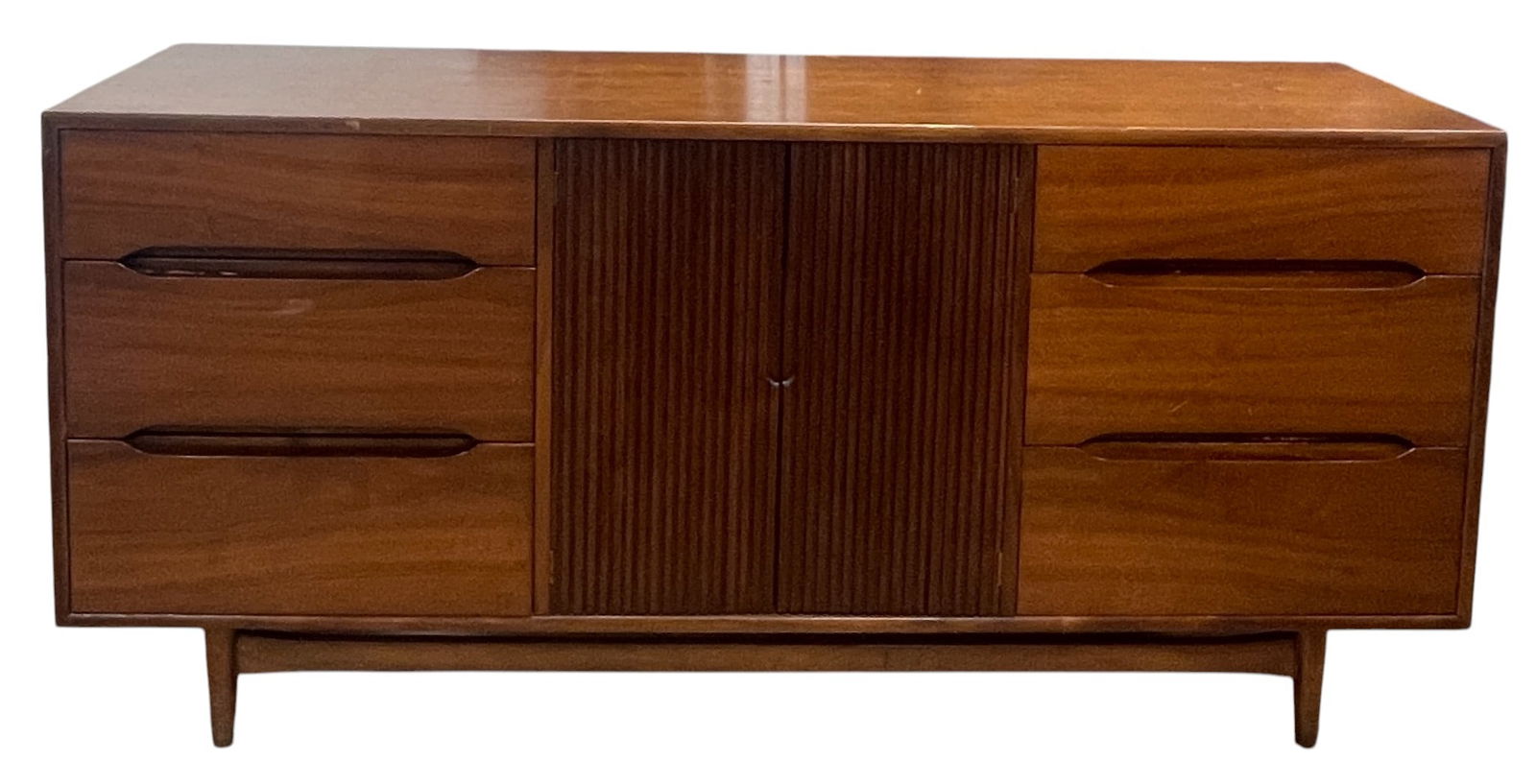 Mid Century Modern Ramseur Furn Co. Walnut Credenza (1 of 8)