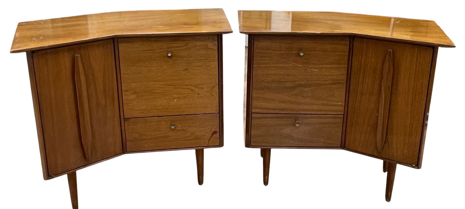 Pair Mid Century Helen Hobey for Baker Nightstands (1 of 8)