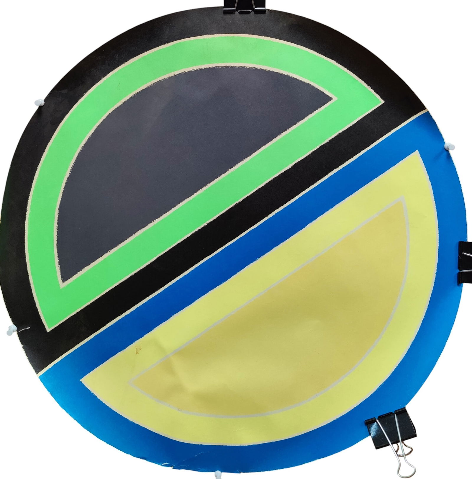 Scarce Frank Stella, Leo Castelli Gallery Poster, 1967 (1 of 8)