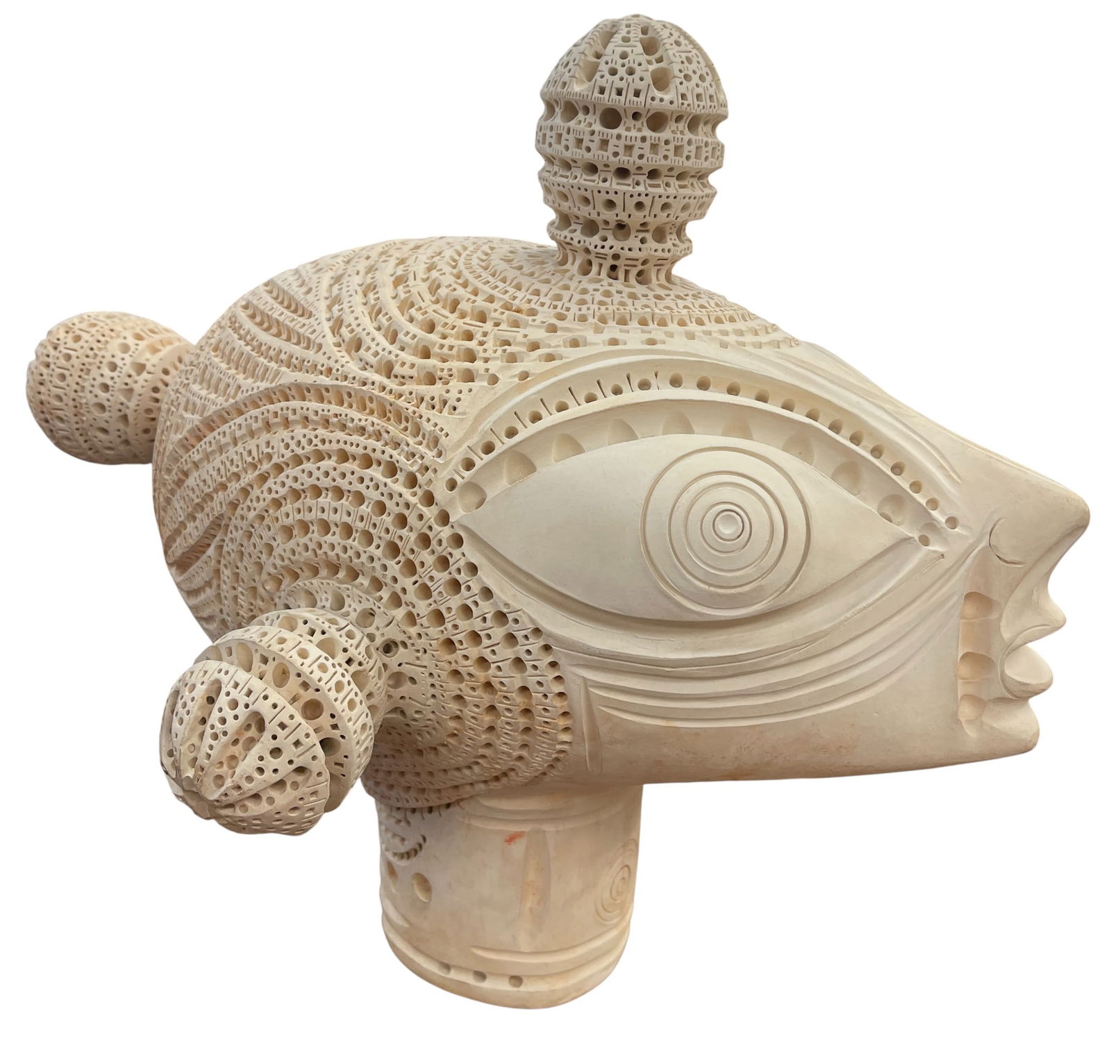 Alexander Ney Large Female Head, Big Eyes & 5 Pony Tails (1 of 7)