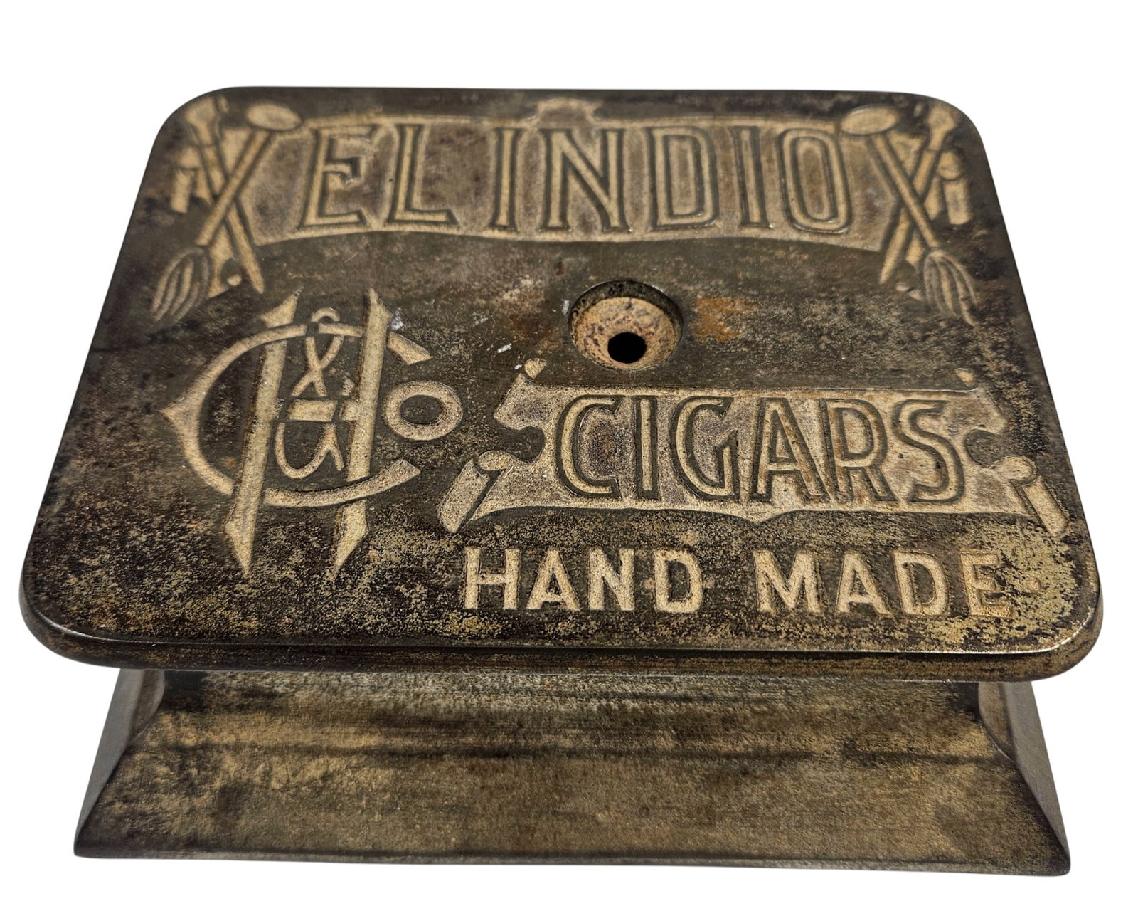 Key Wound Mechanical Clock Work Cigar Cutter (1 of 11)