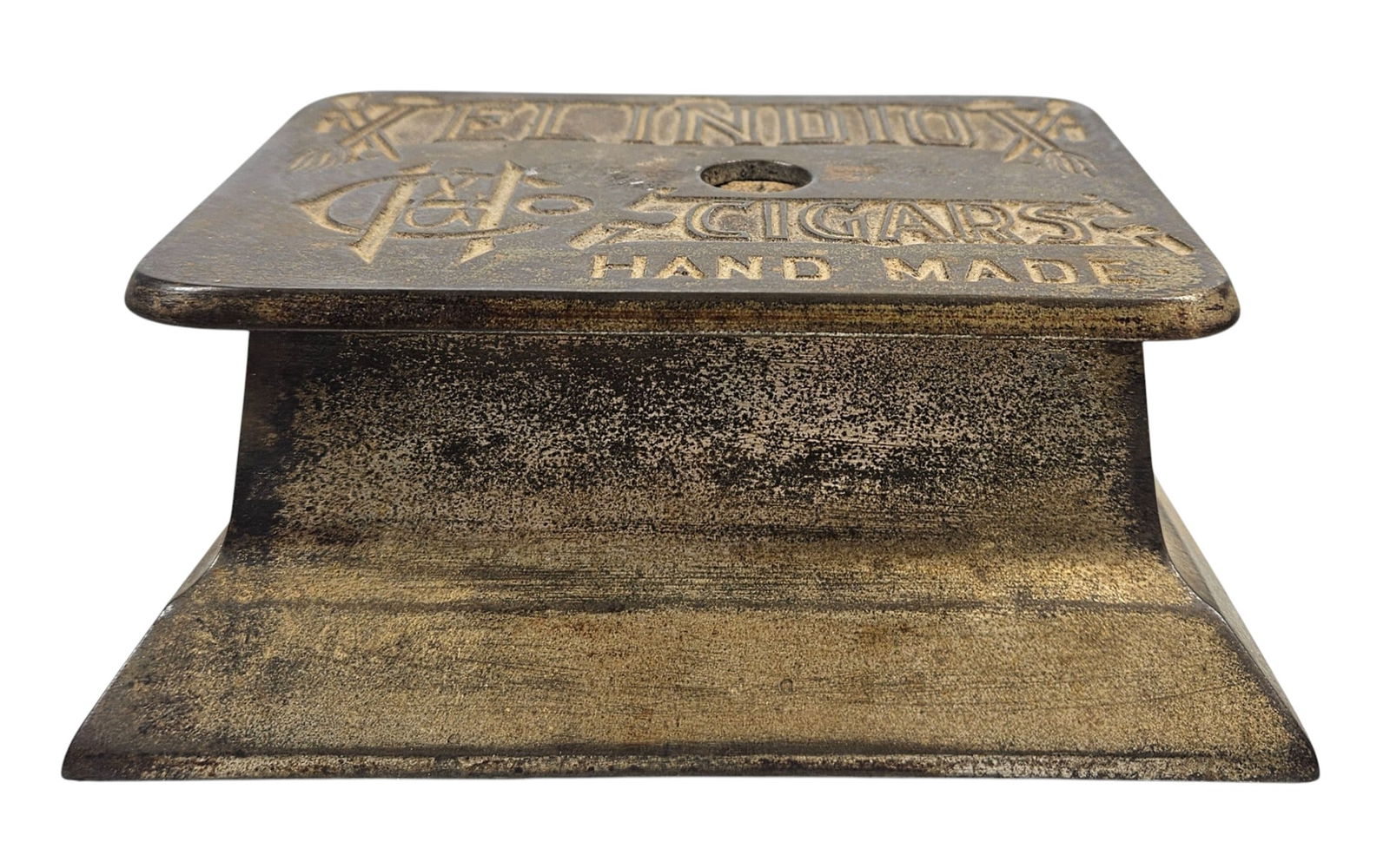 Key Wound Mechanical Clock Work Cigar Cutter - 2