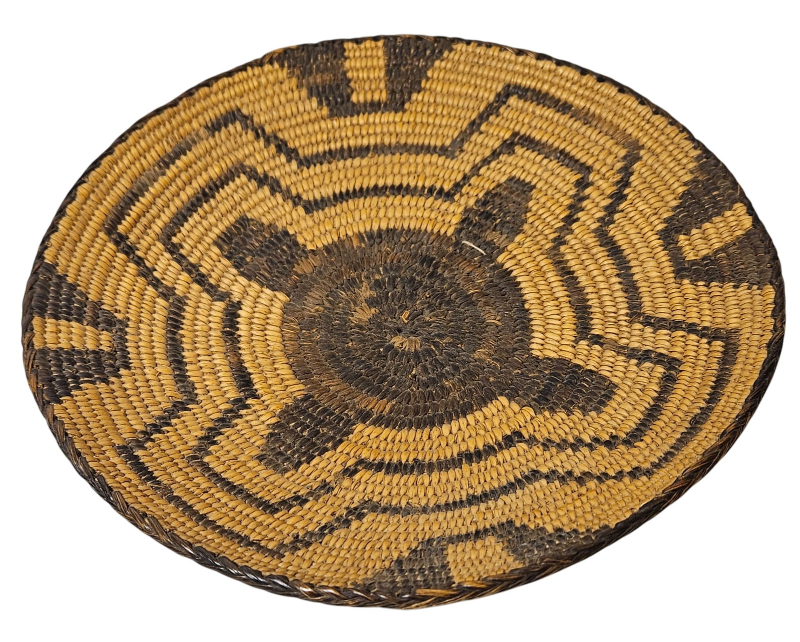 c1910 Native American Woven Pima Basket (1 of 6)