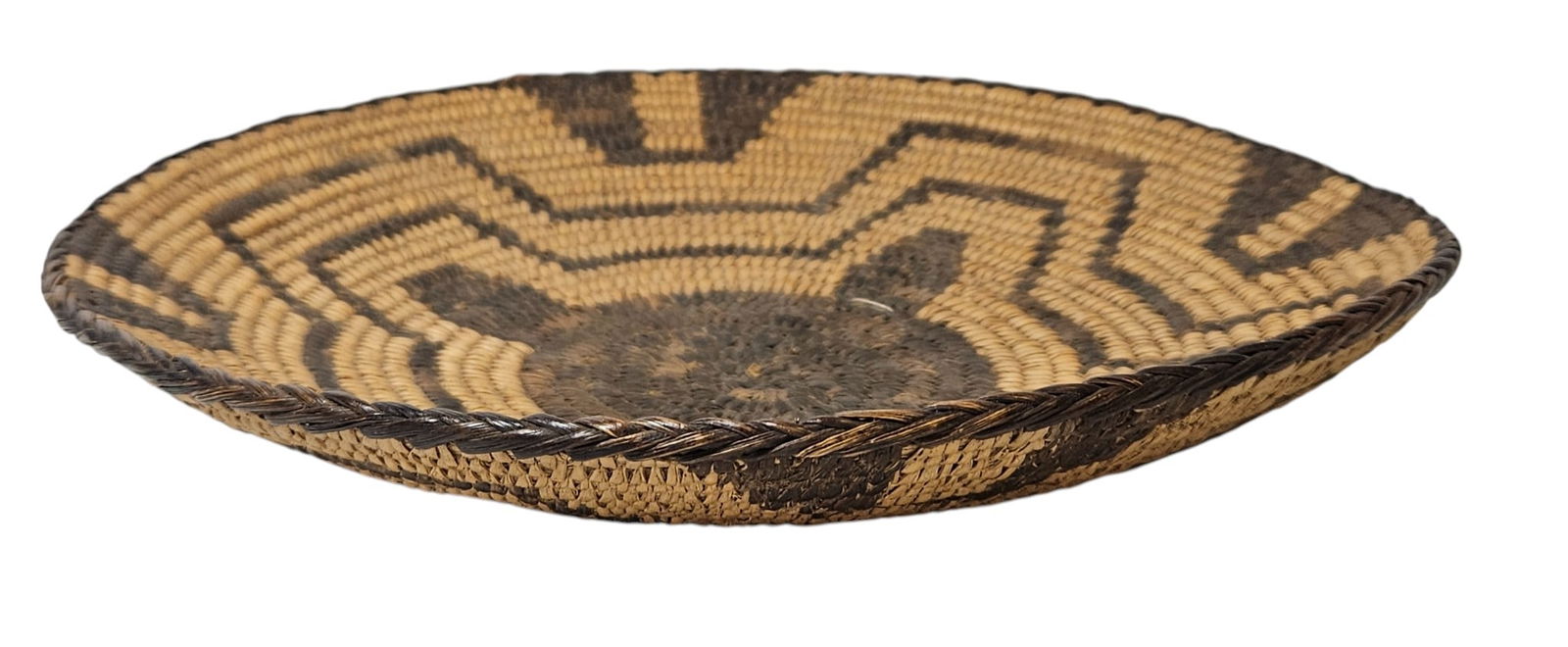c1910 Native American Woven Pima Basket - 2