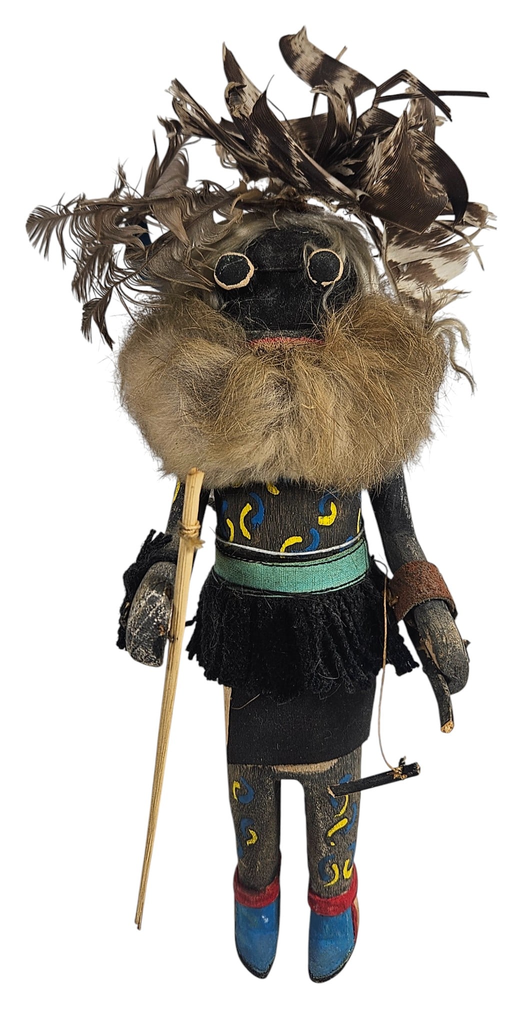 c1940 Zuni Warrior Guard Kachina (1 of 8)