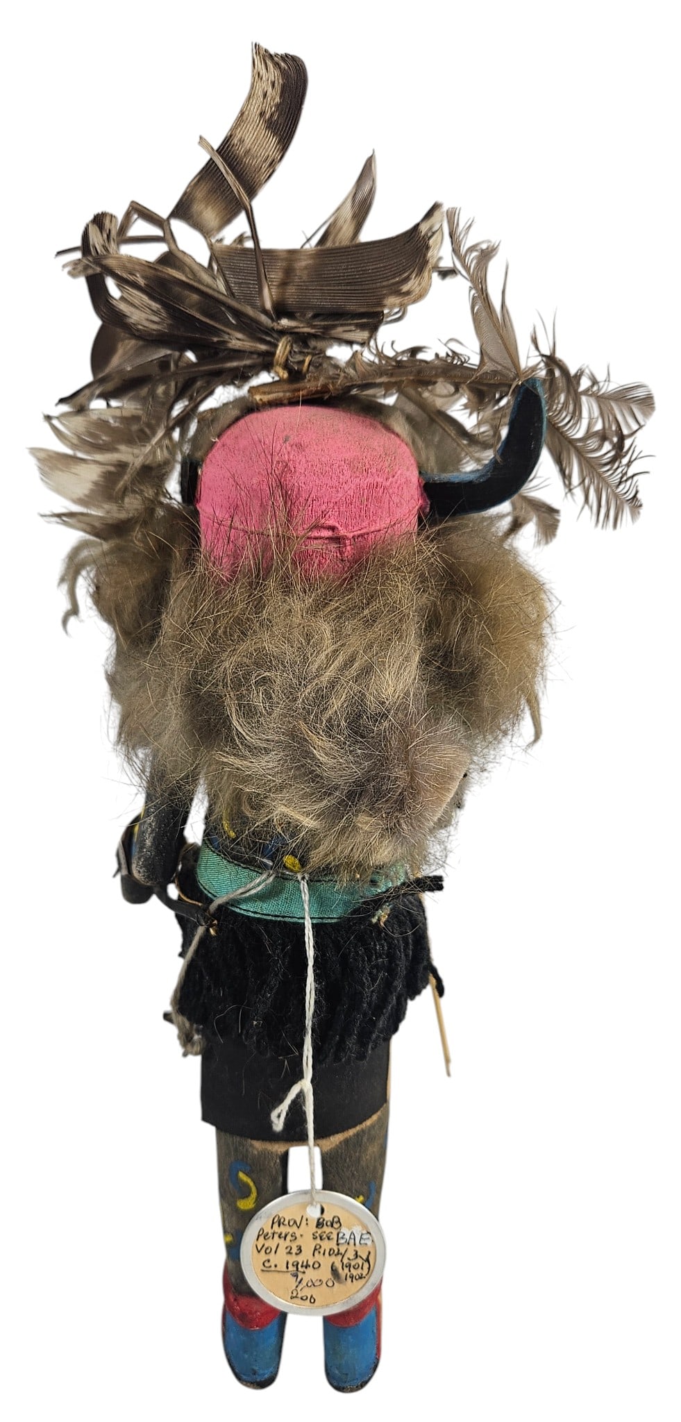 c1940 Zuni Warrior Guard Kachina - 3