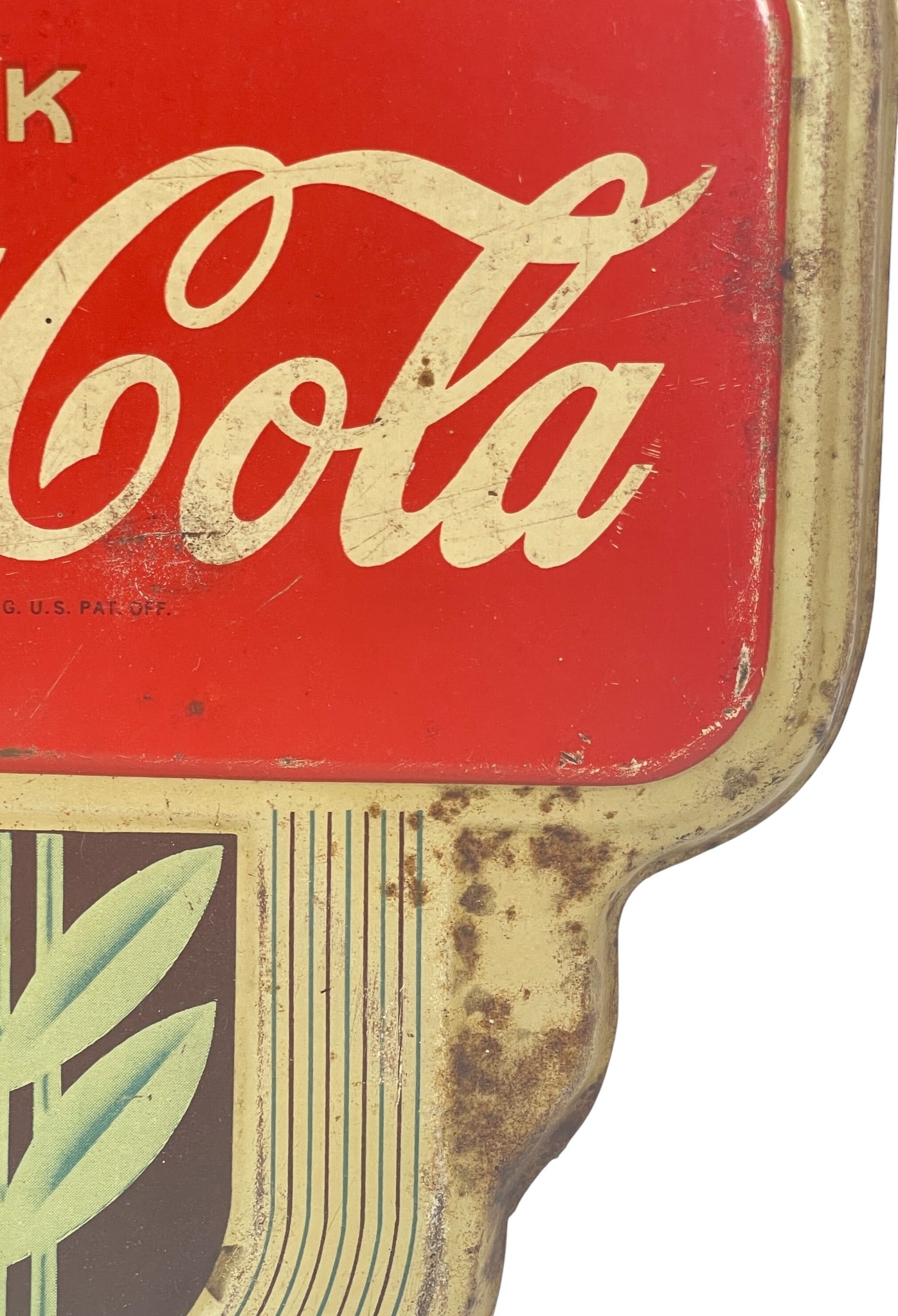 1941 Drink Coca Cola Thermometer - 2