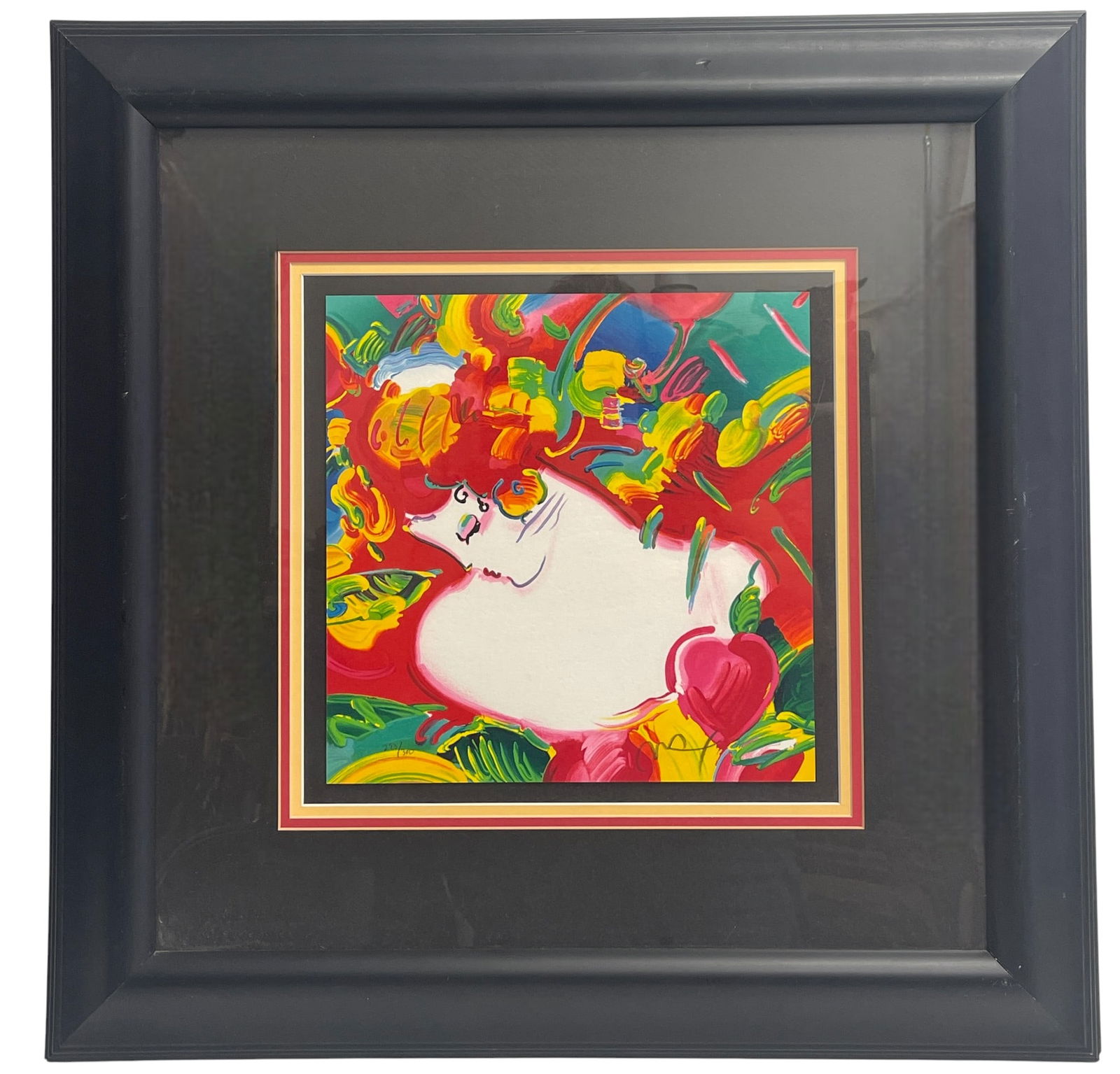 Peter Max Lithograph Titled Flower Blossom Lady, 1997 (1 of 7)