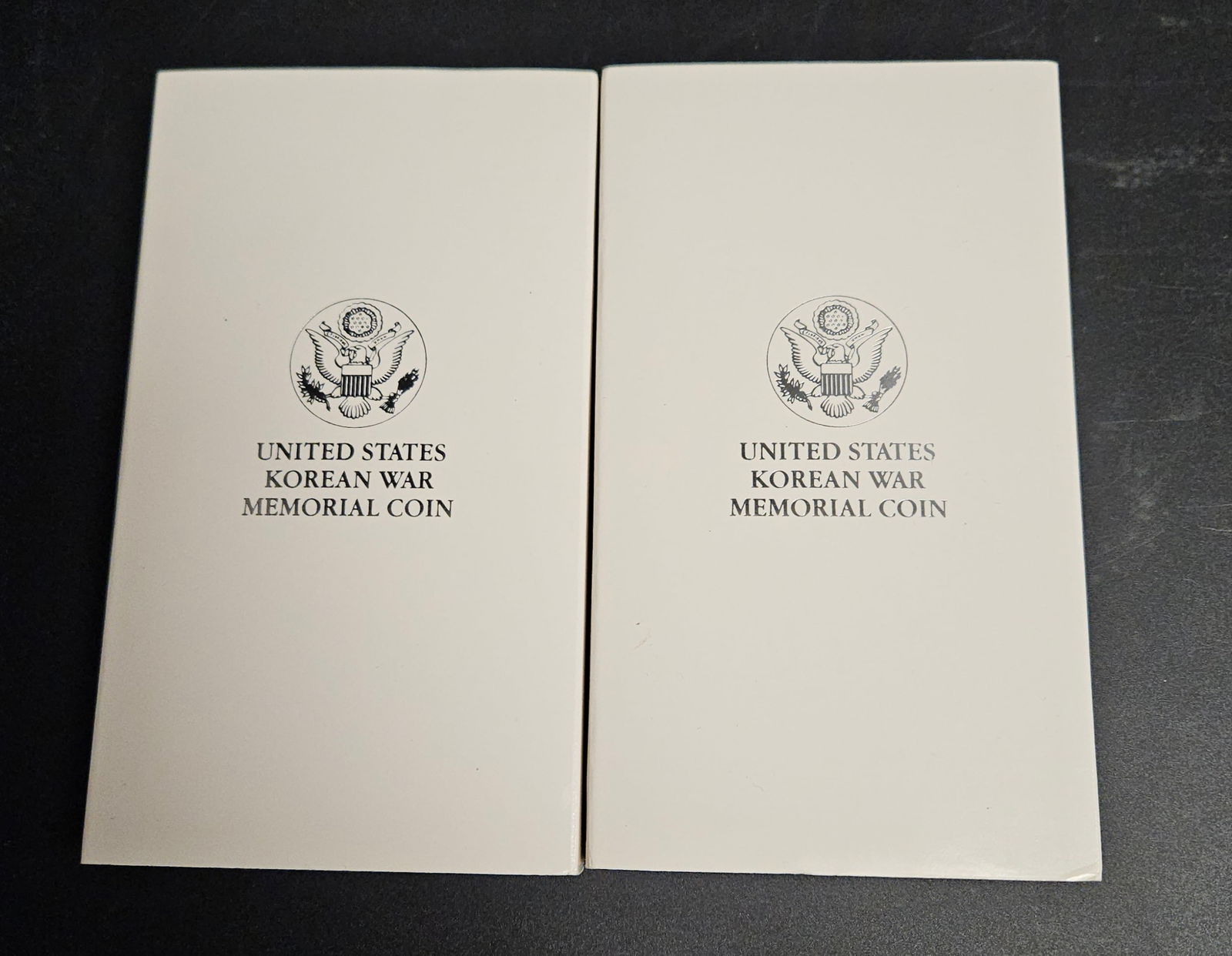 (2) US Korean War Memorial Coins Silver - 2