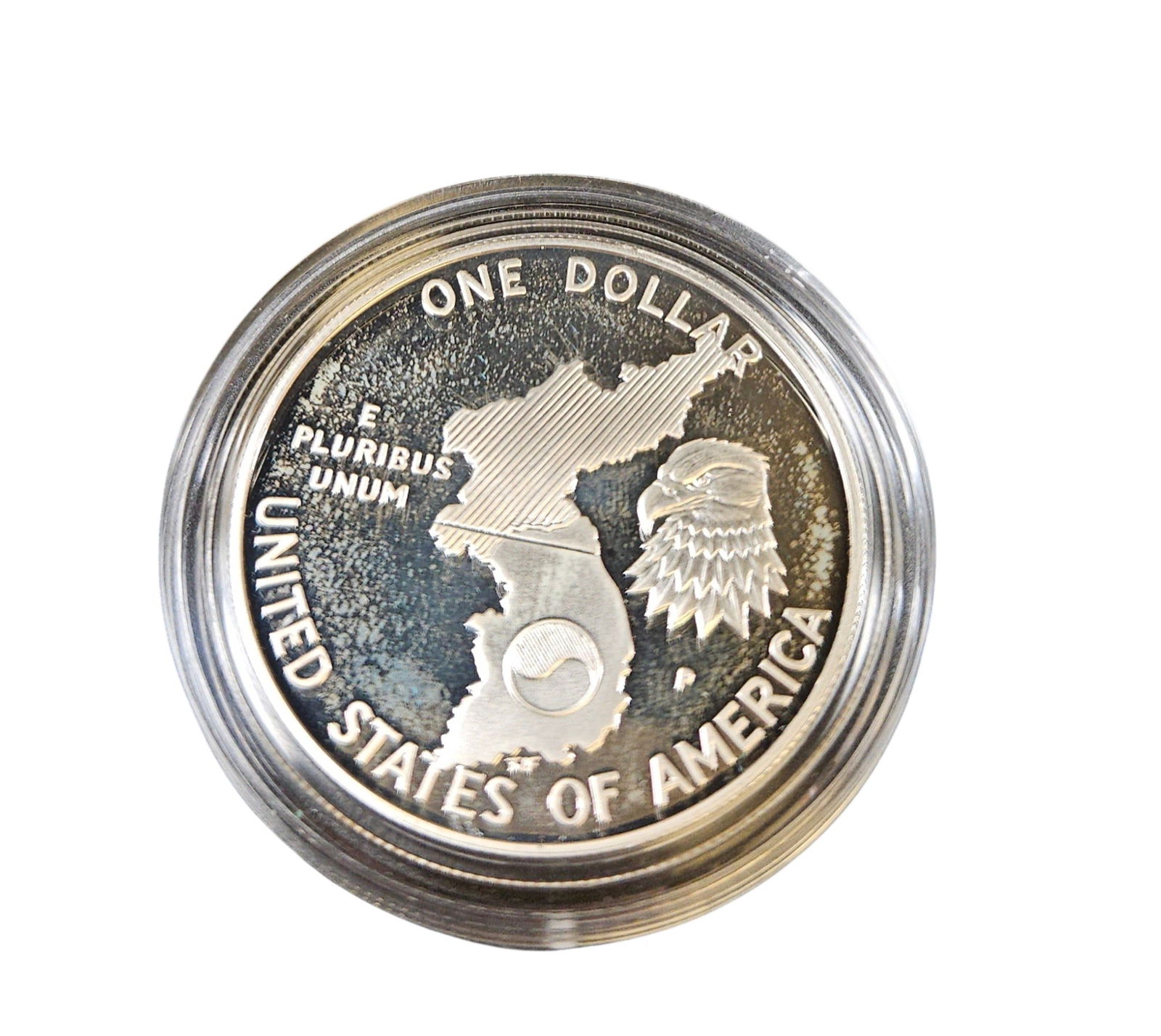 (2) US Korean War Memorial Coins Silver - 7