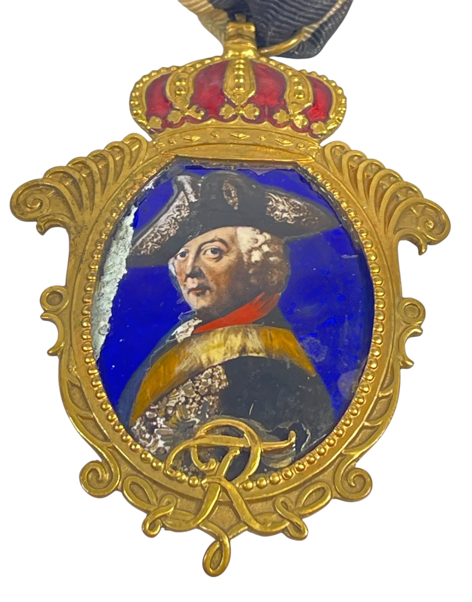 Victorian Masonic Enamel Medal - 2