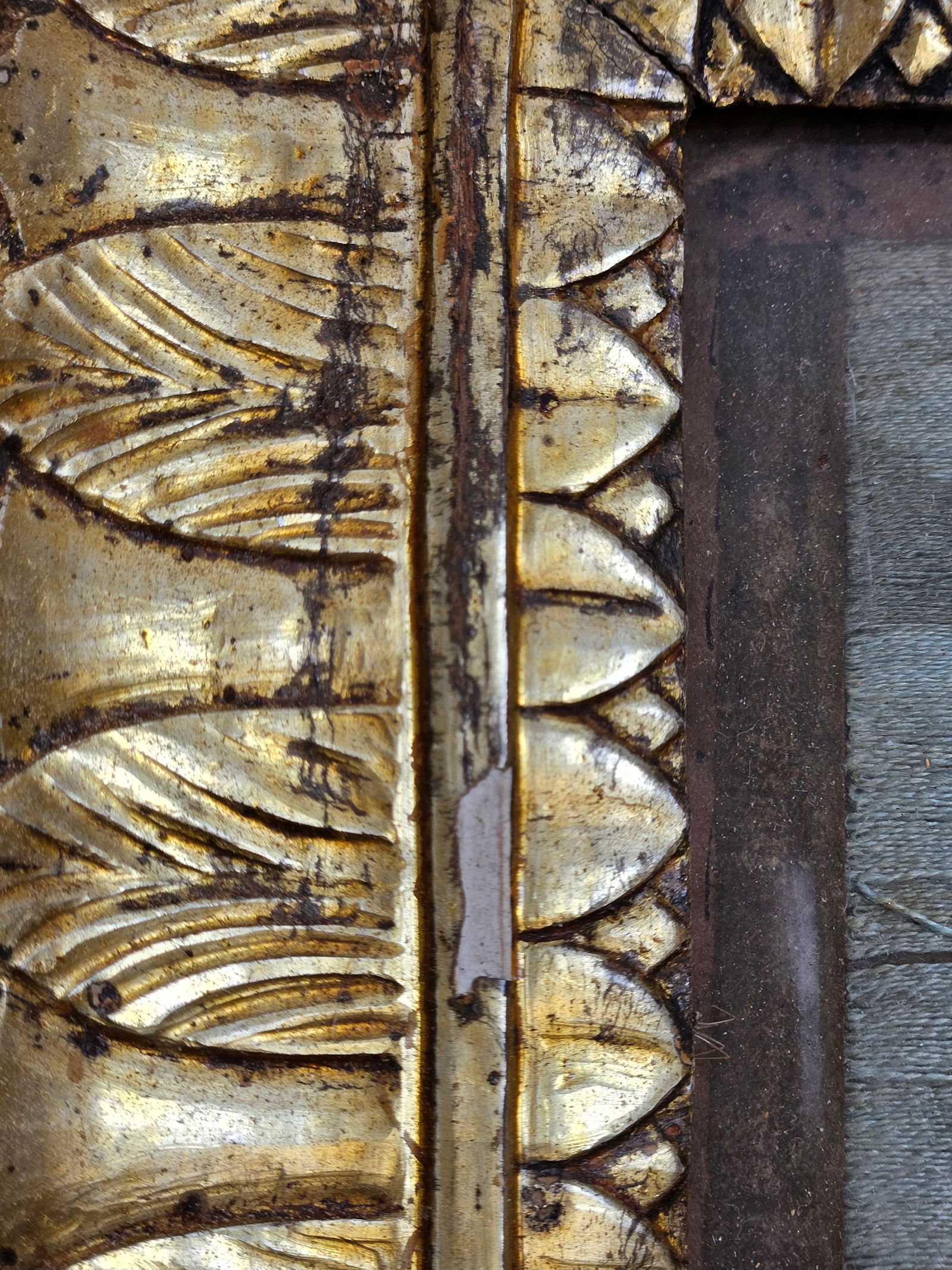 Pair 19th Century Needlepoints in Gilt Frames - 4