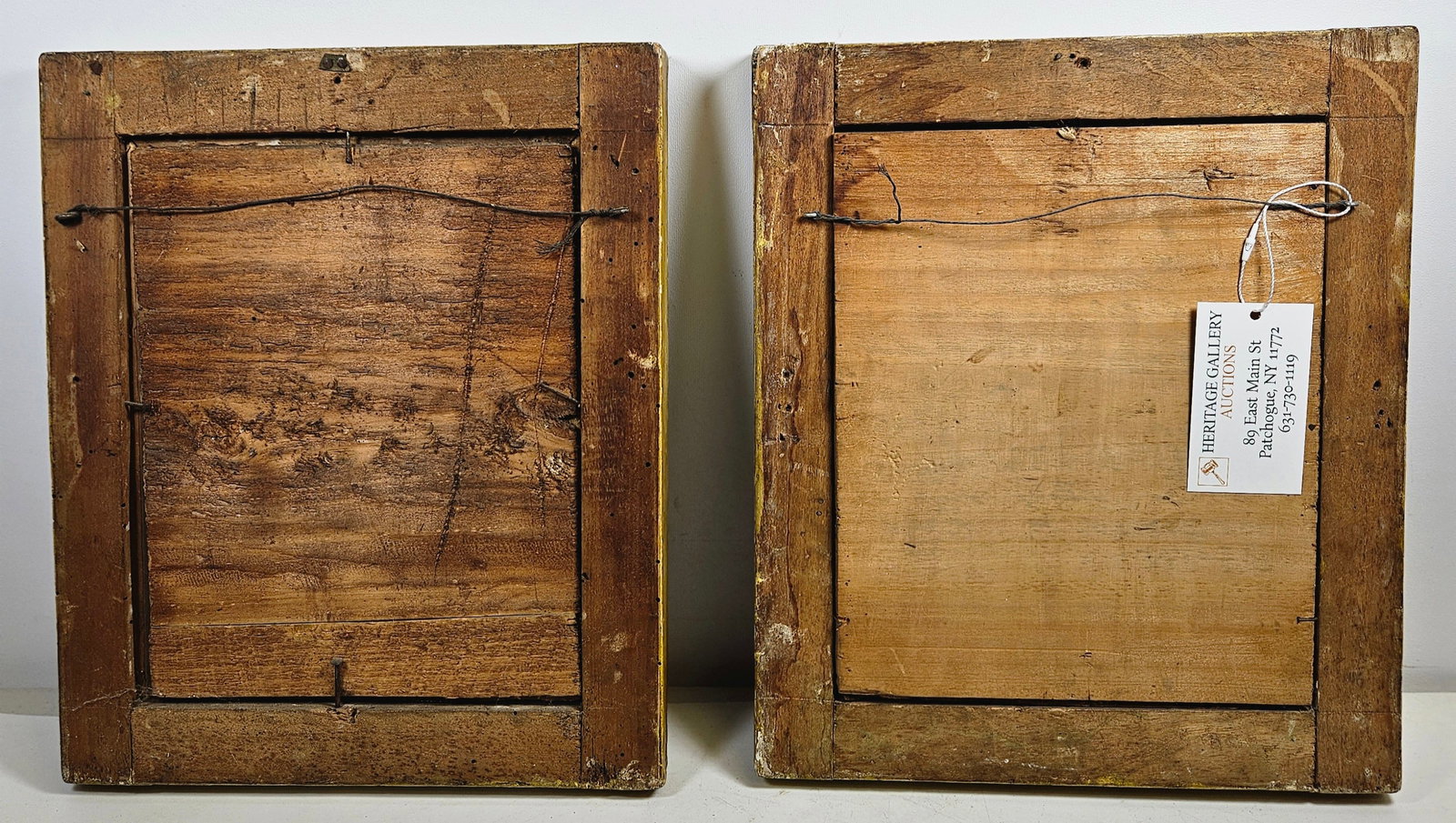 Pair 19th Century Needlepoints in Gilt Frames - 8