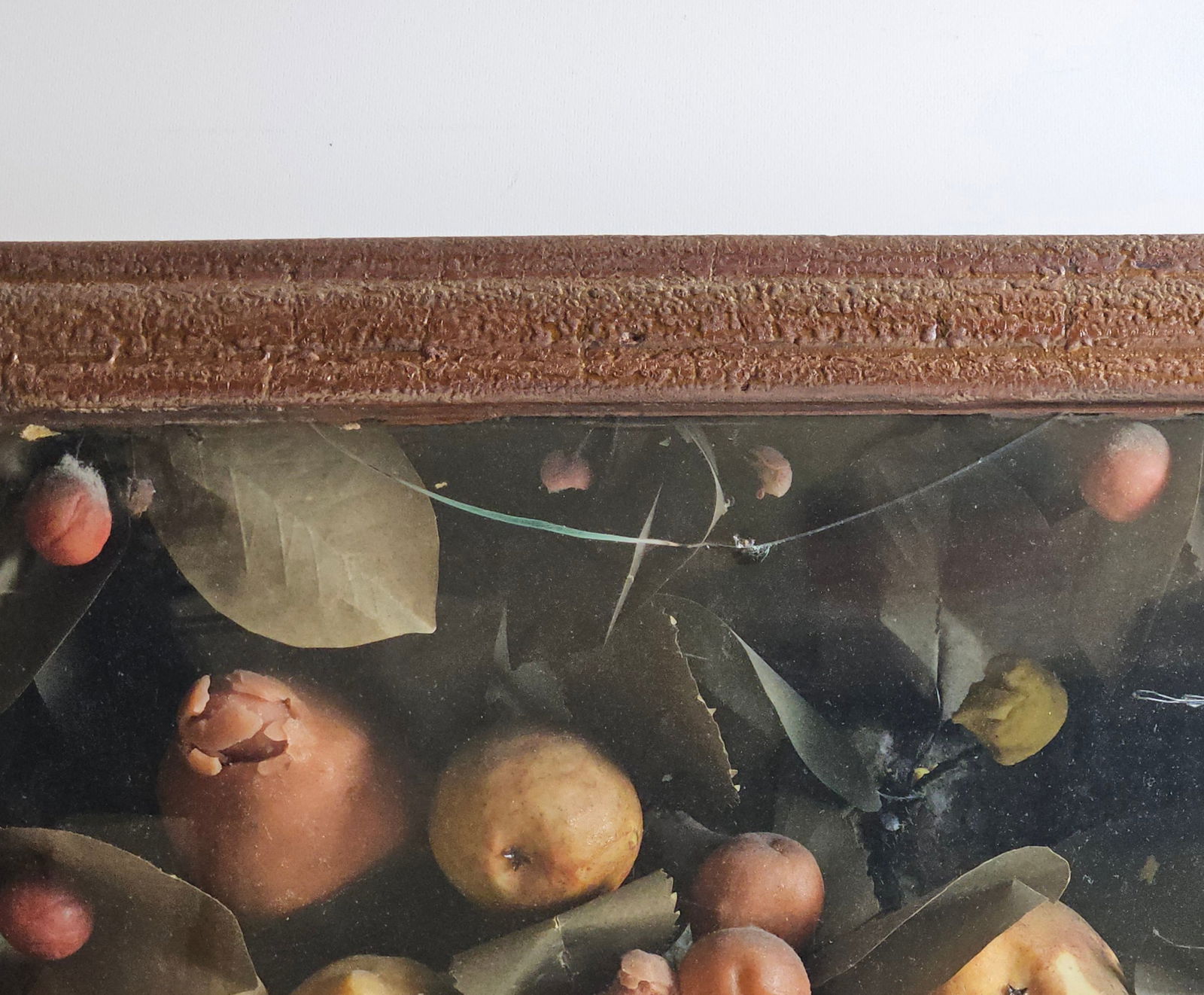 Victorian Shadowbox Diorama with Fruit - 4