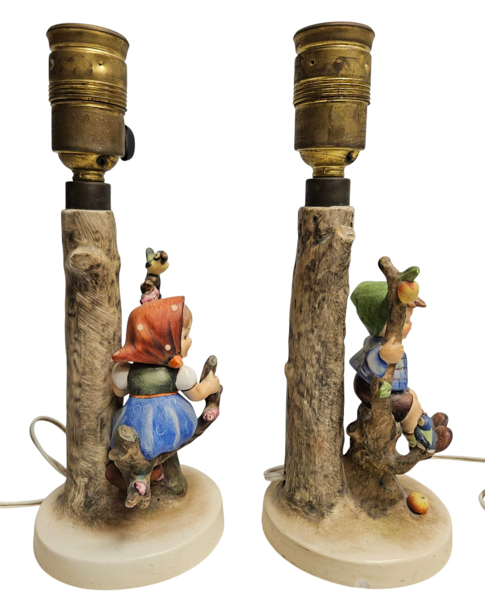 Pair Hummel Table Lamps - 2