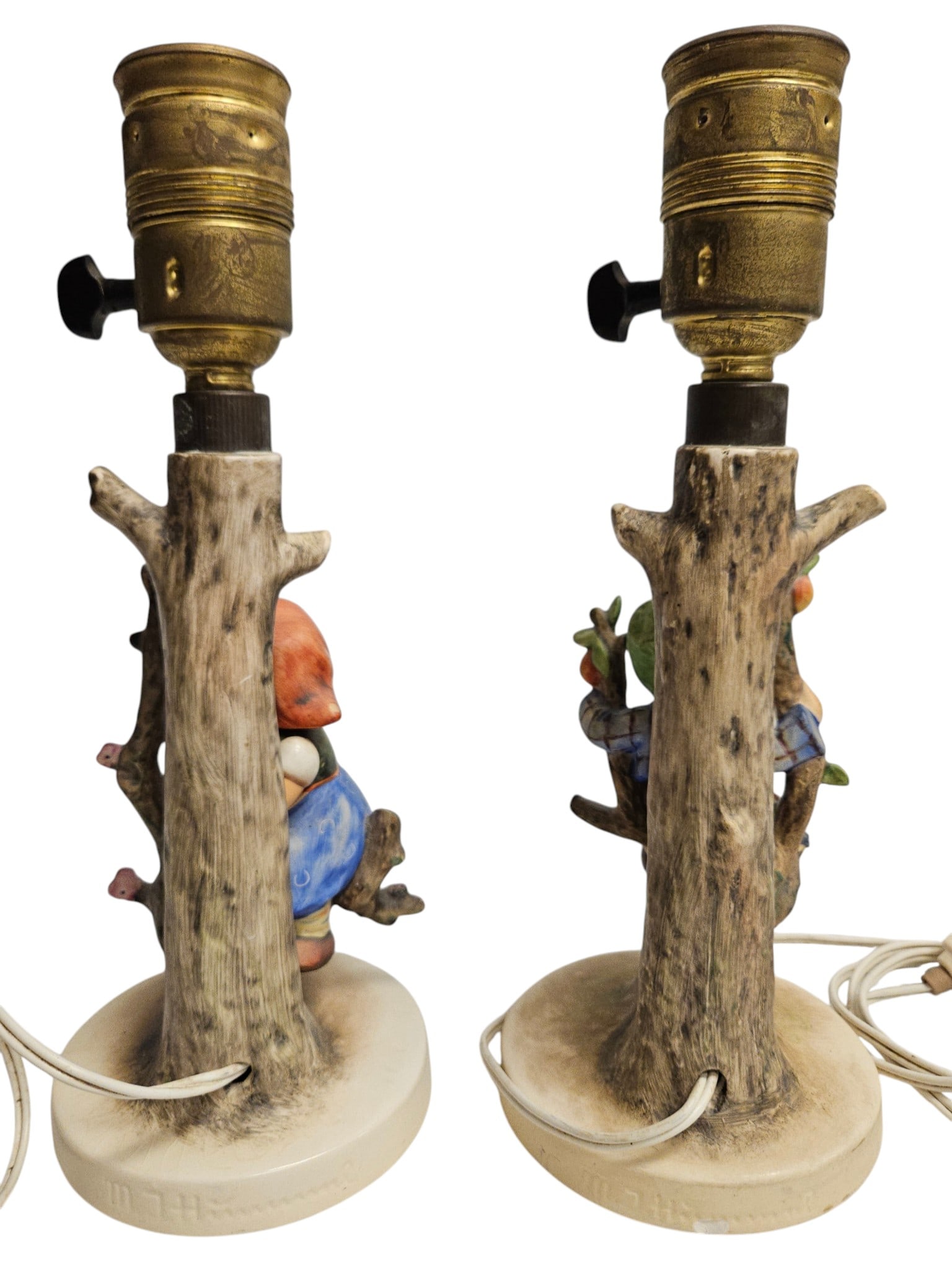 Pair Hummel Table Lamps - 3
