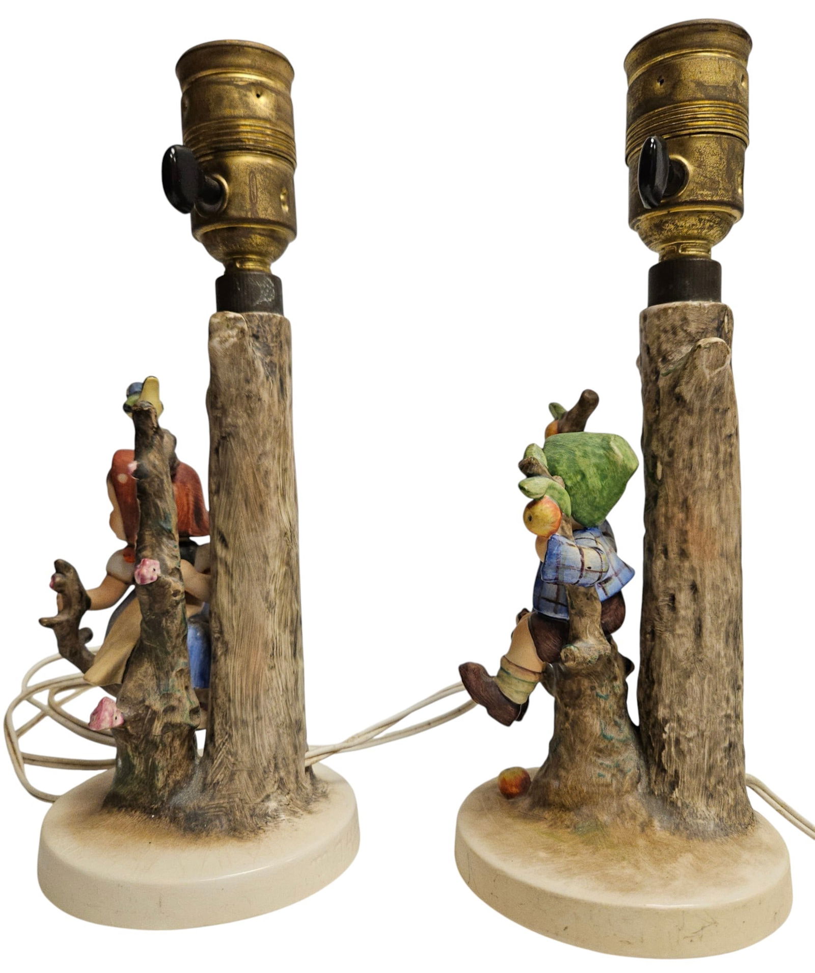 Pair Hummel Table Lamps - 6