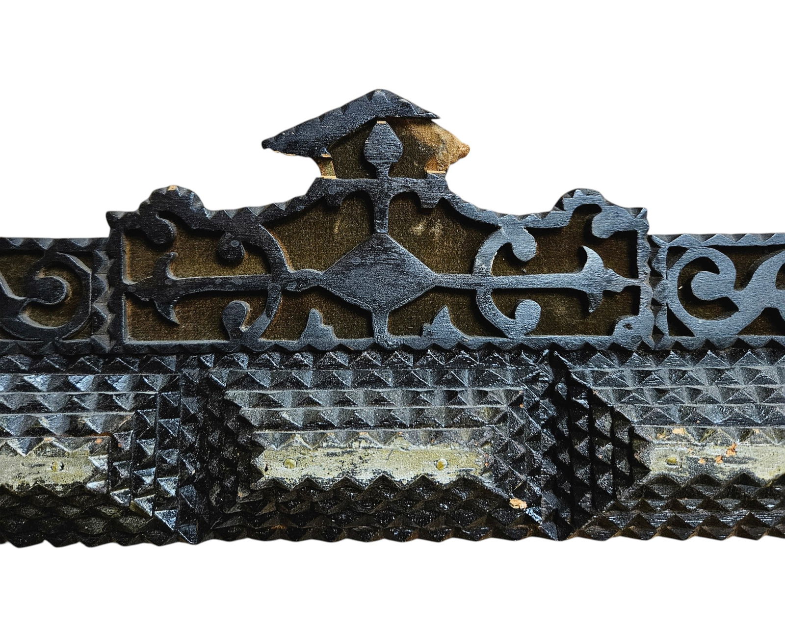 19th Century Tramp Art Frame - 2