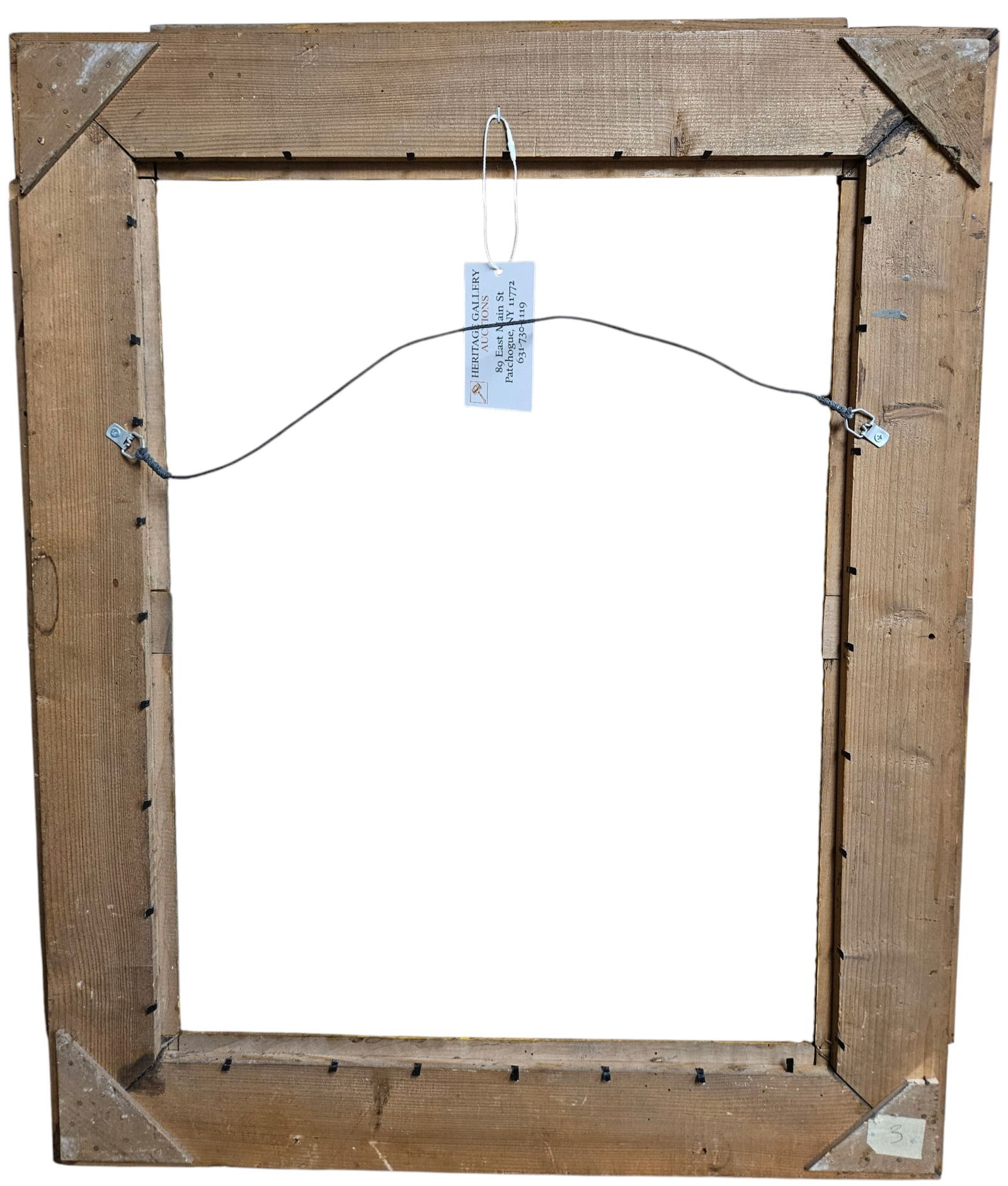 19th Century Tramp Art Frame - 2