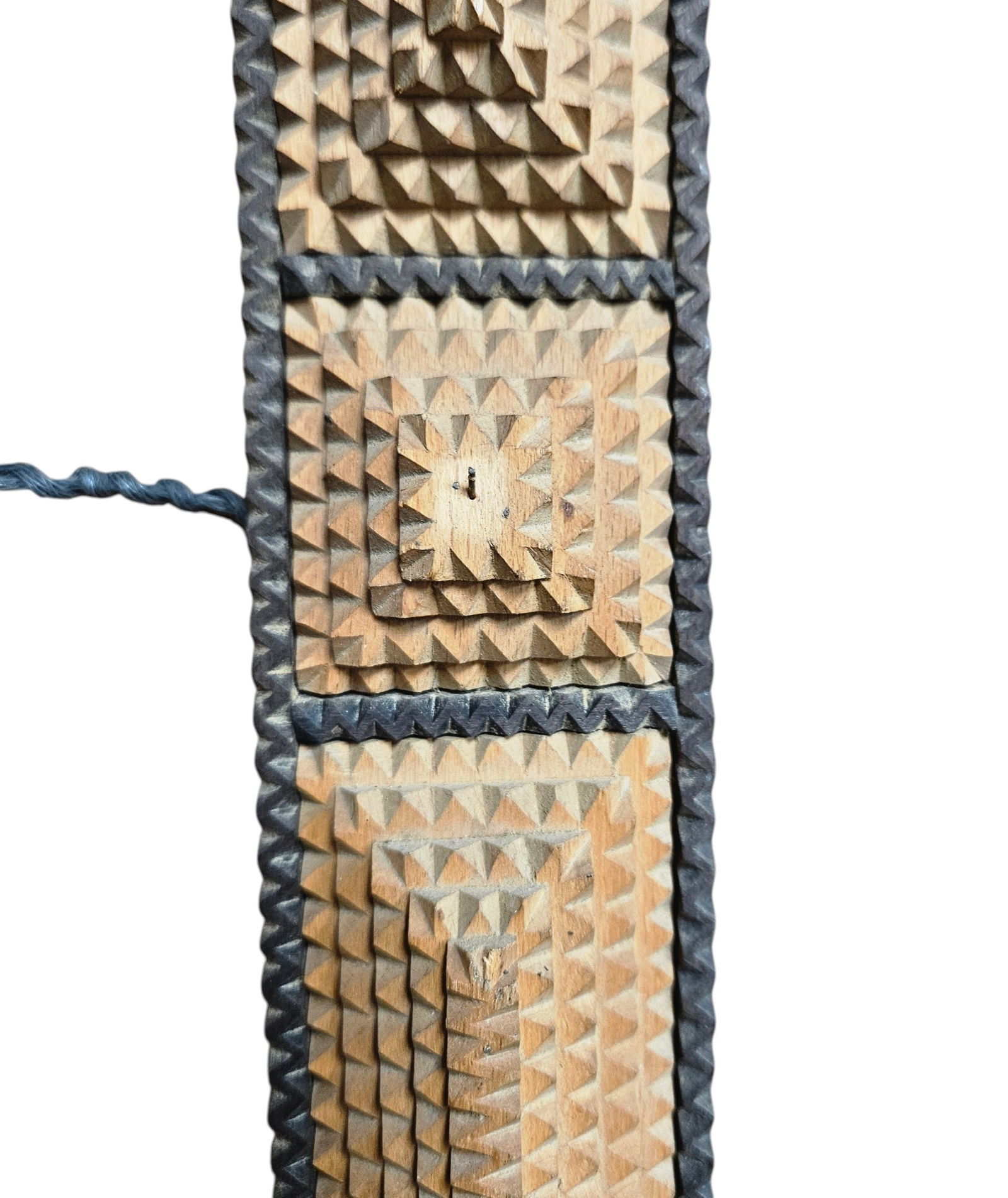 19th Century Tramp Art Frame - 2