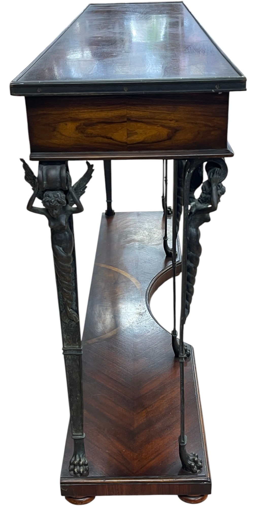 Theodore Alexander Bronze Mounted Console Table - 4