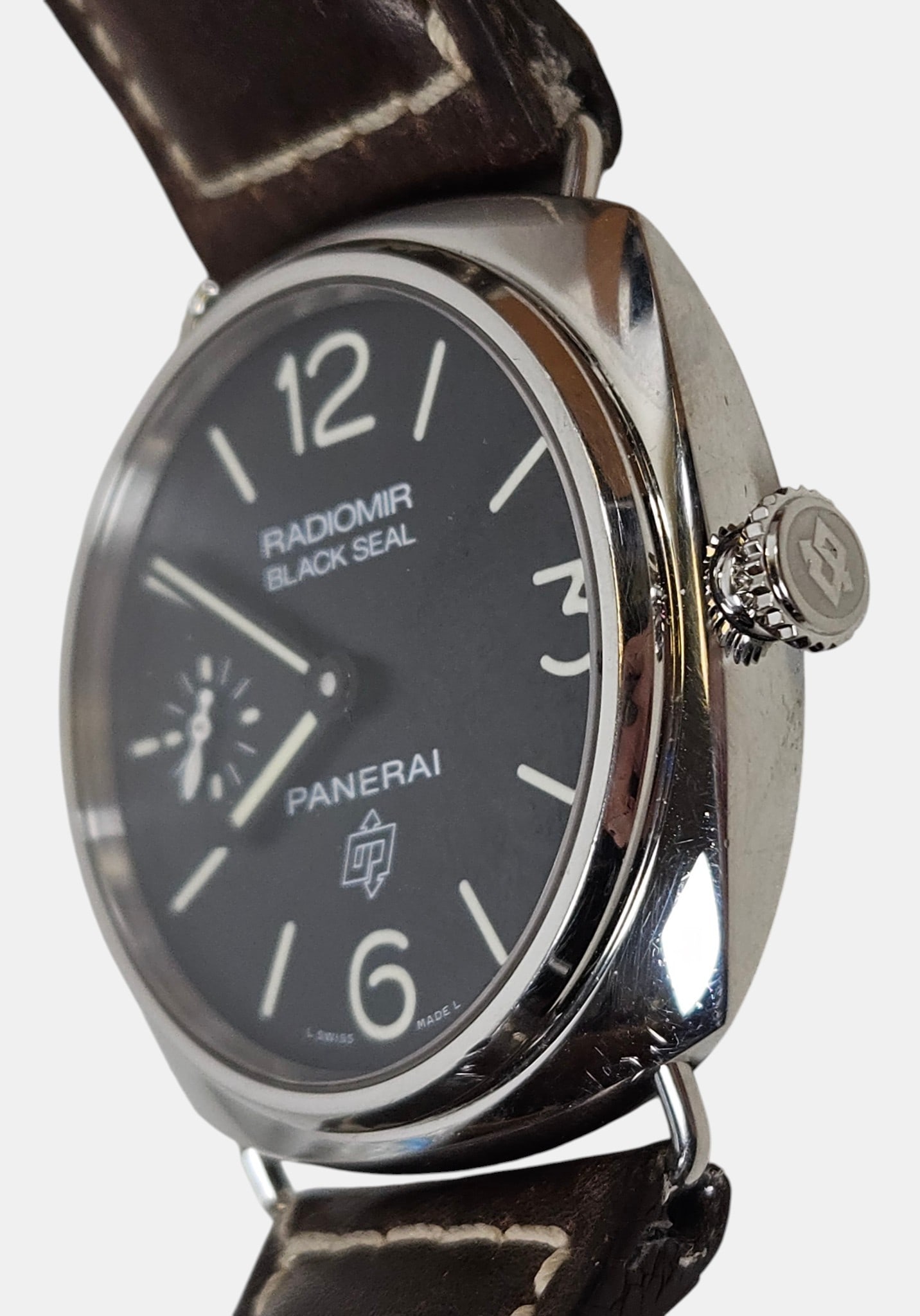 Panerai OP6826 Radiomir Black Seal Limited Edition Steel Manual Mens Wristwatch - 3
