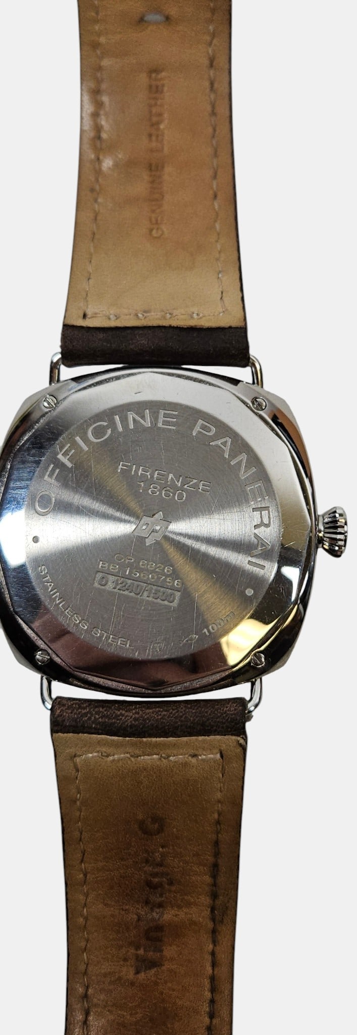 Panerai OP6826 Radiomir Black Seal Limited Edition Steel Manual Mens Wristwatch - 5