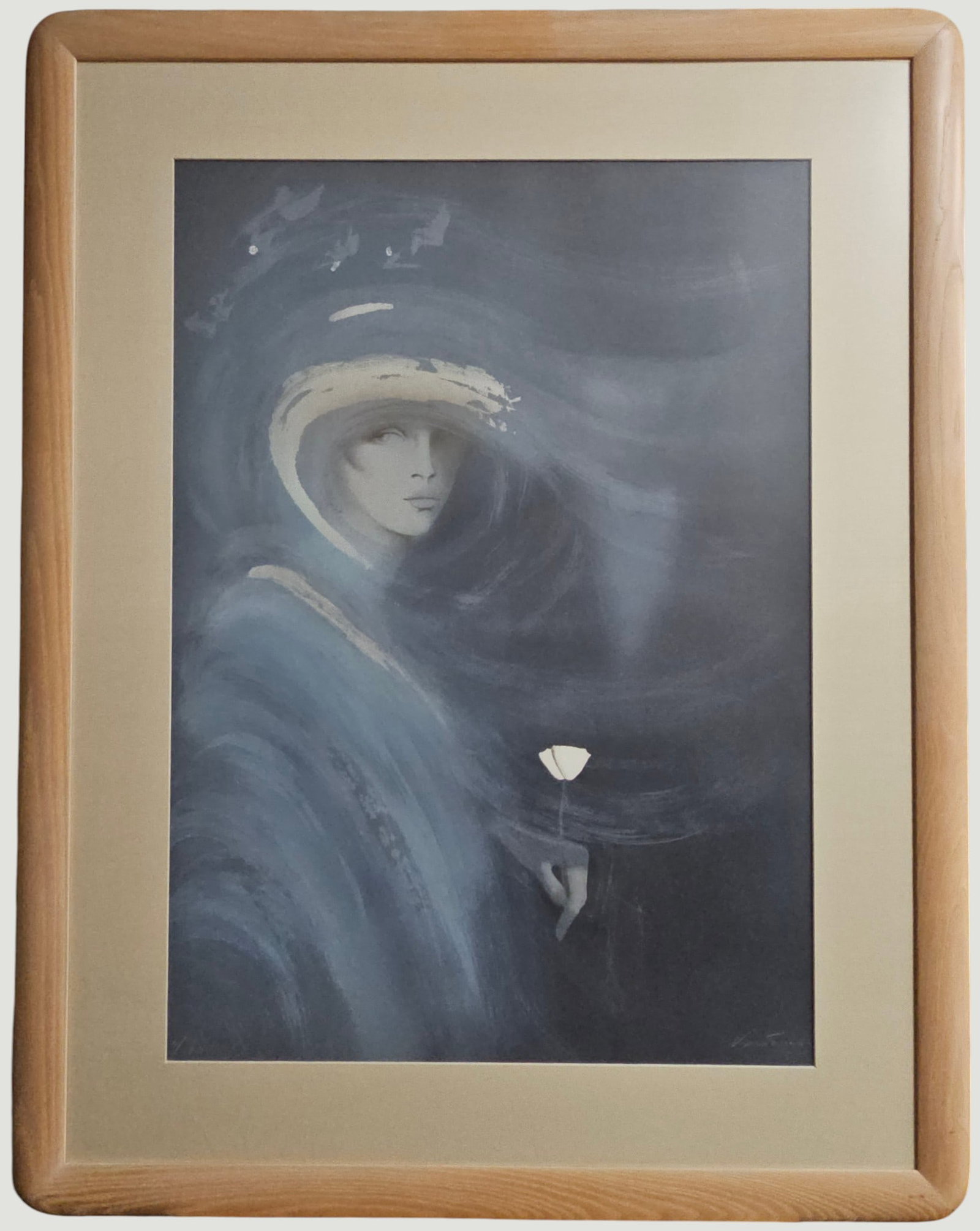 Victoria (Vicky) Montesinos (Mexican, b. 1944) Lithograph Titled 'Mirage' (1 of 5)