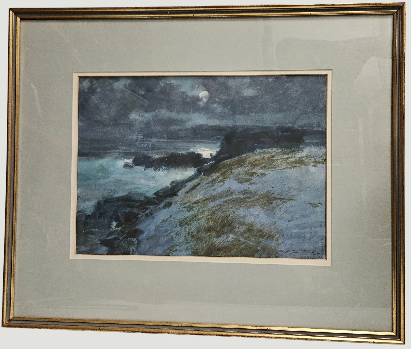 Don Stone (American b.1929) Watercolor & Tempera 'Oarweed Cove' (1 of 4)
