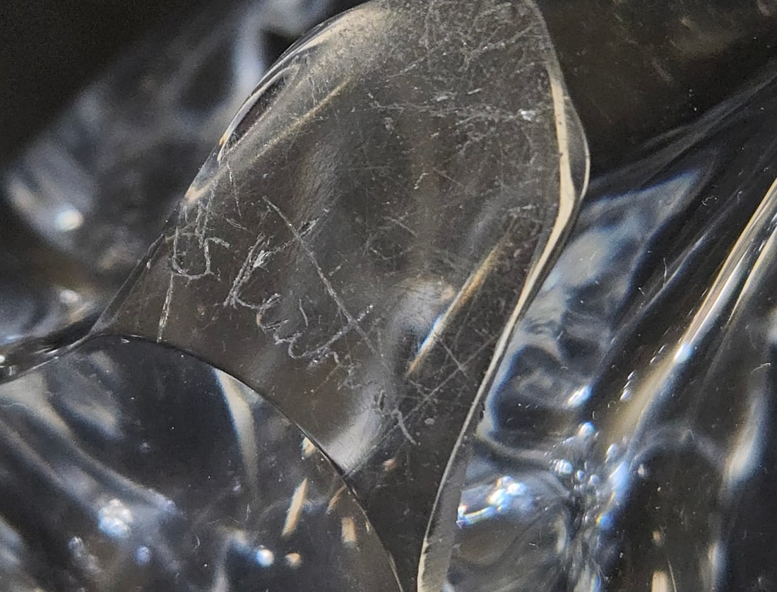 Steuben Crystal Grotesque Flared Crystal Bowl - 6