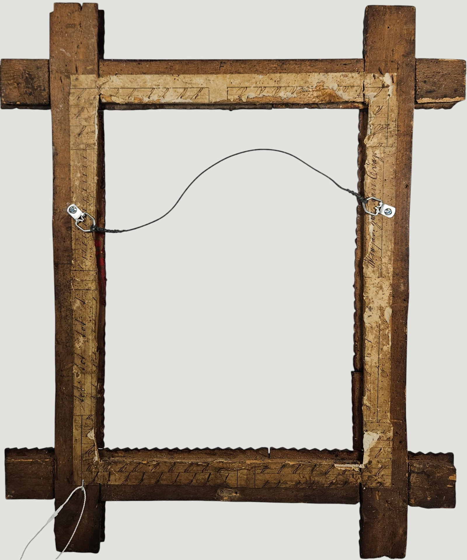 19th Century Tramp Art Frame - 4