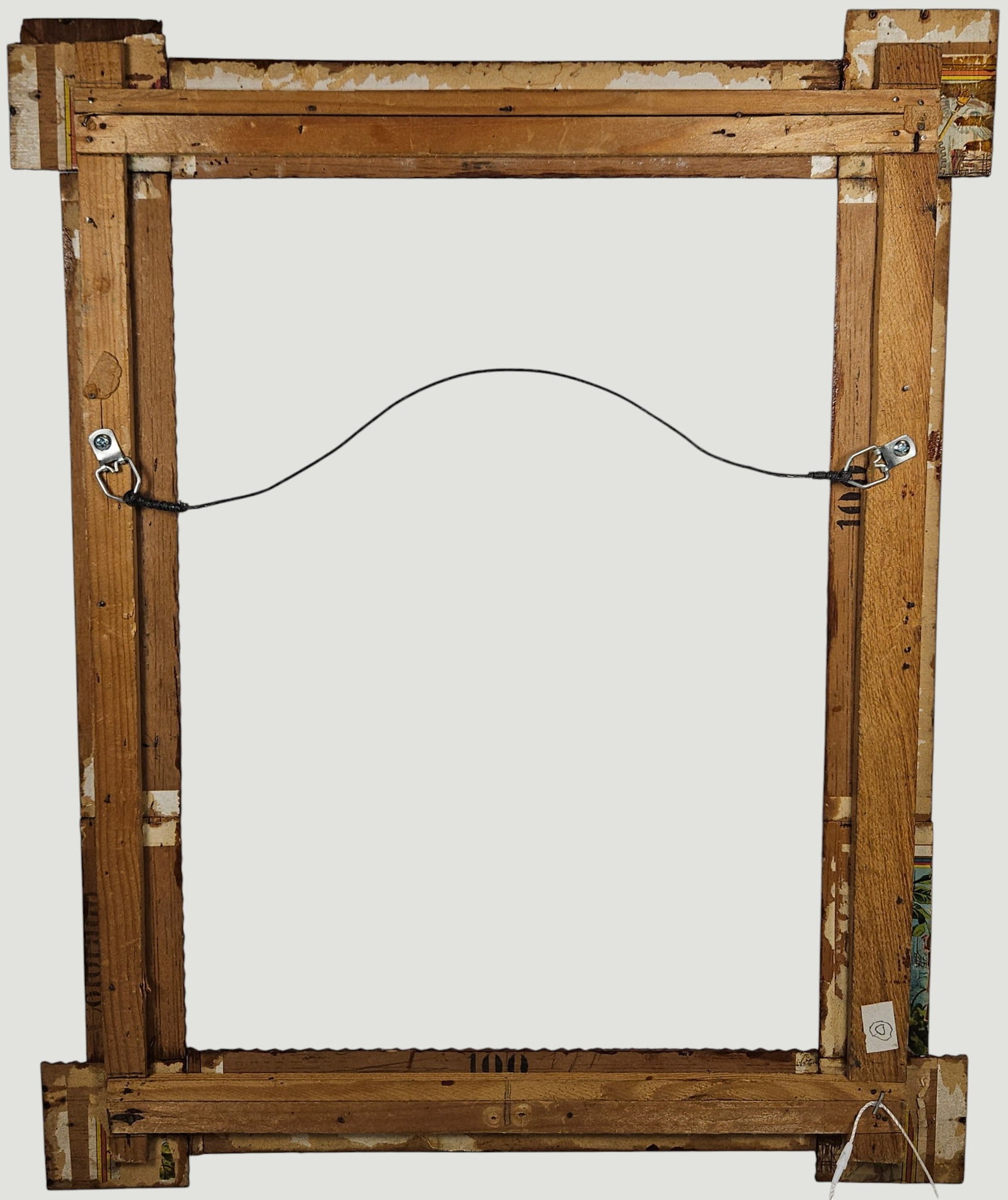 19th Century Tramp Art Frame - 2