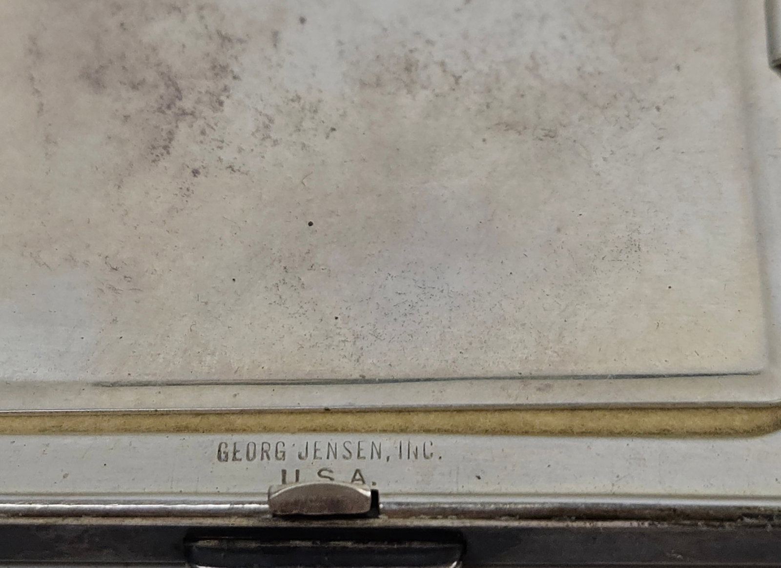 Vintage Georg Jensen Sterling Silver Compact - 6