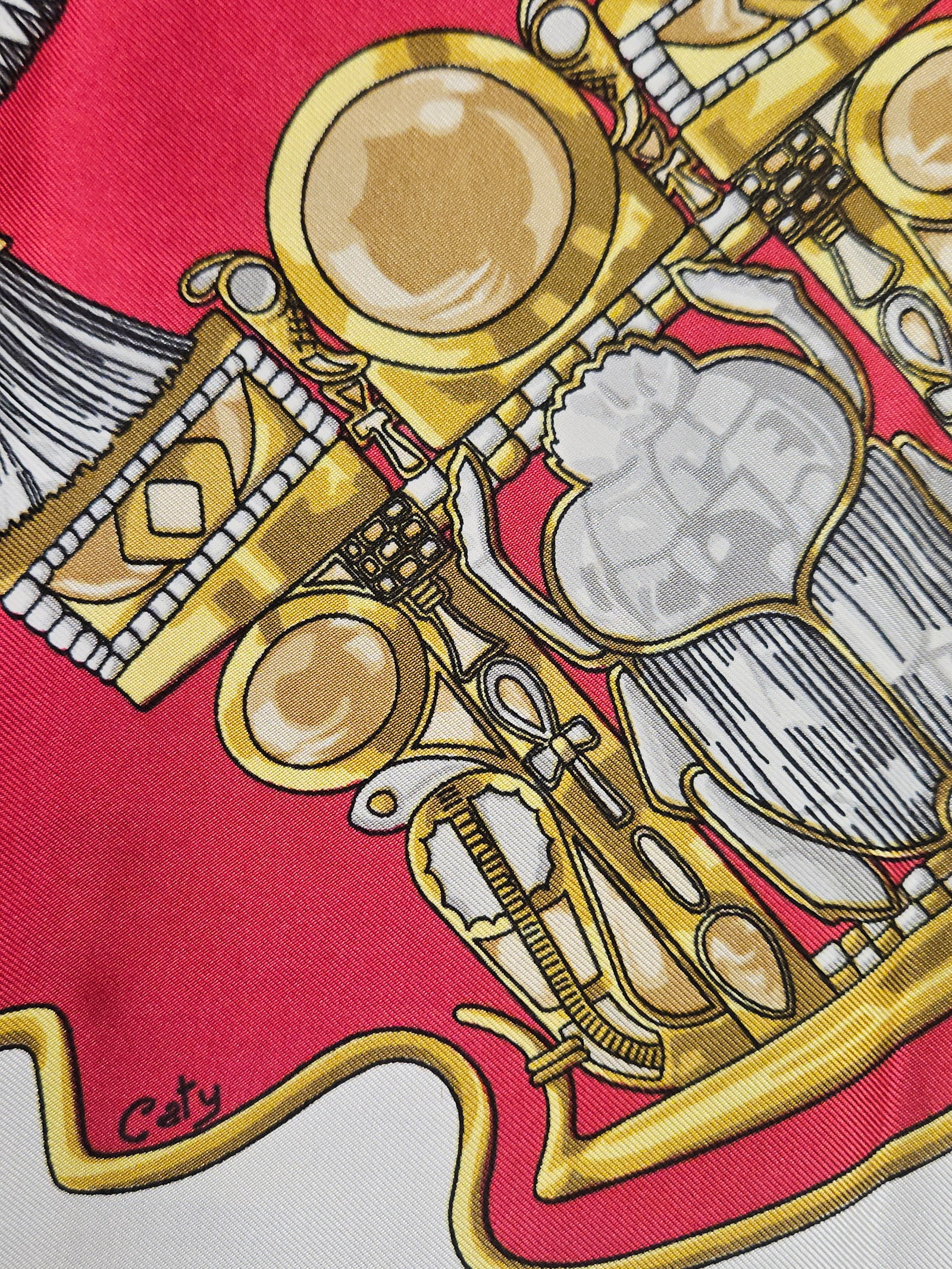 Hermes Egypte Silk Scarf - 2