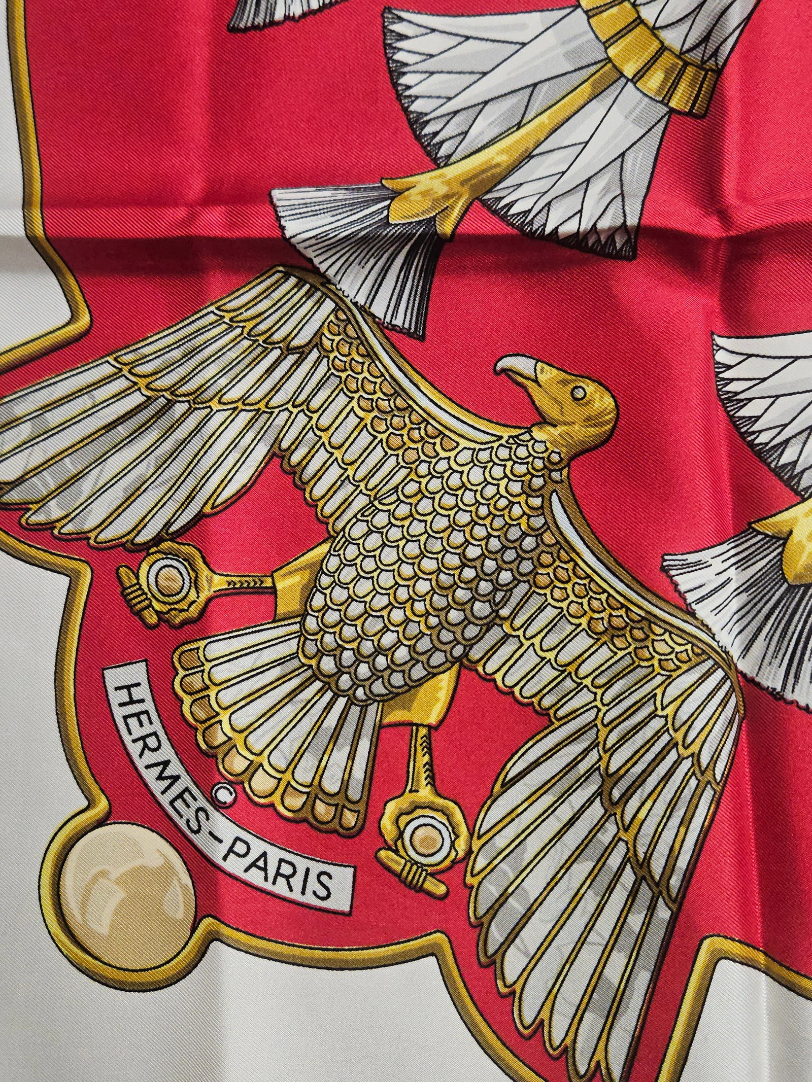 Hermes Egypte Silk Scarf - 3