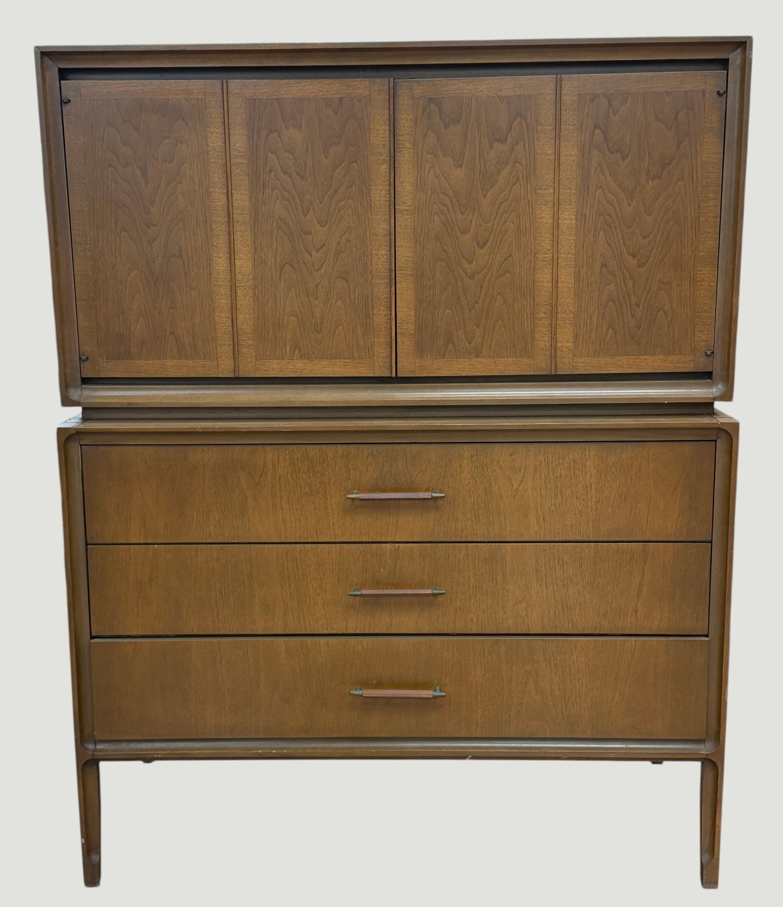Mid Century Modern United Furniture Company High Chest (1 of 7)