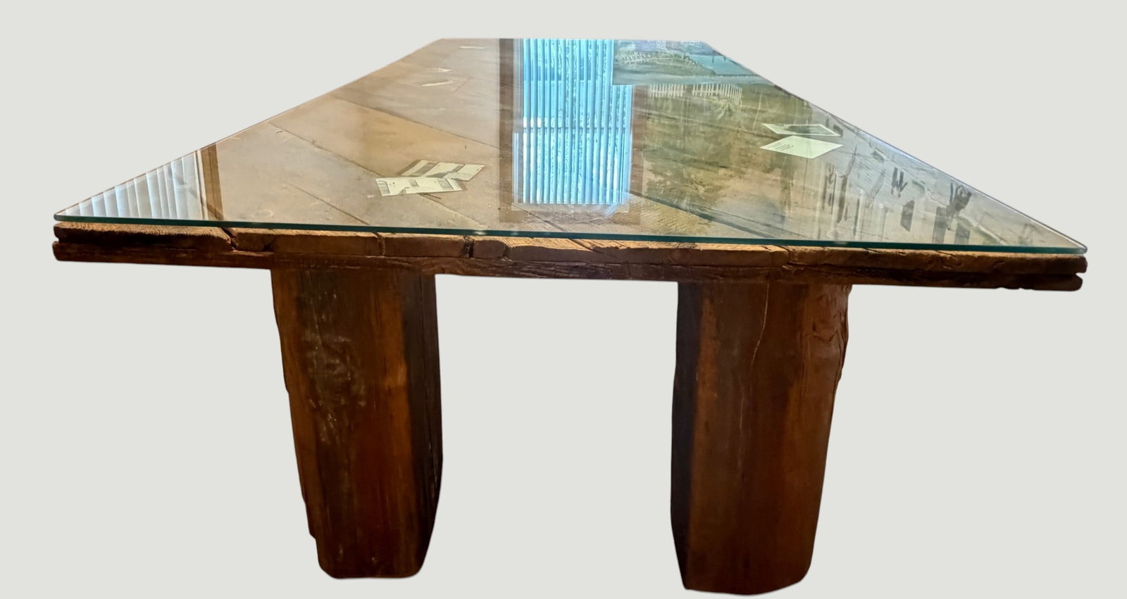 19th Century Reclaimed Farm Table & Side Table (1 of 13)