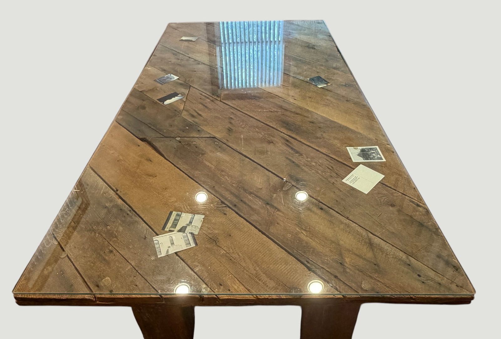 19th Century Reclaimed Farm Table & Side Table - 2